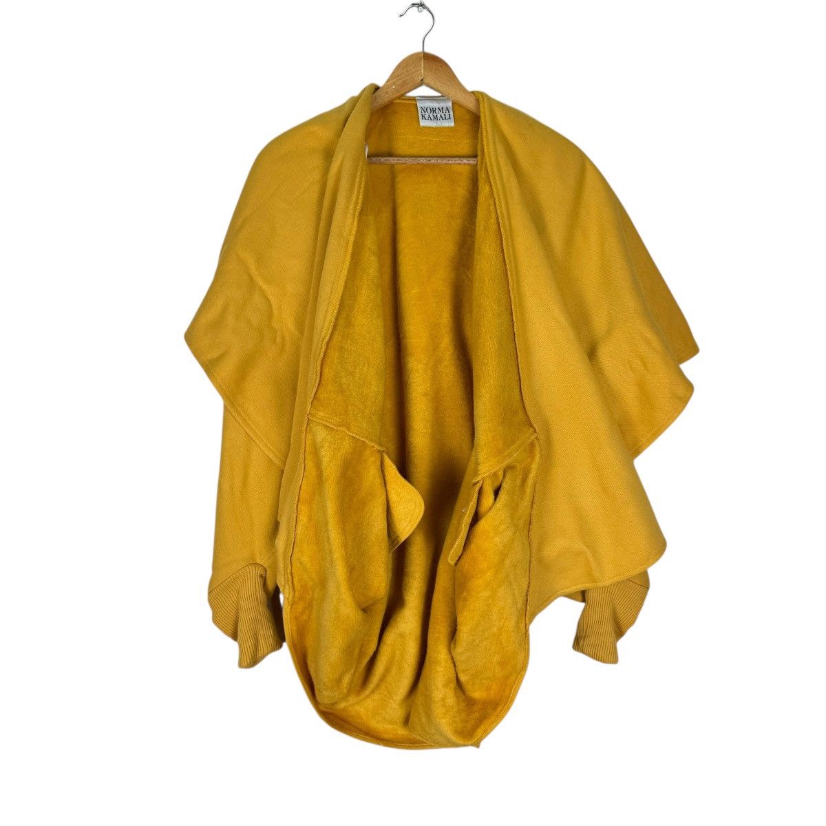 Norma Kamali ☀️NORMA KAMALI ASYMMETRIC BATMAN CARDIGAN JACKET Size M / US 6-8 / IT 42-44 - 8 Thumbnail