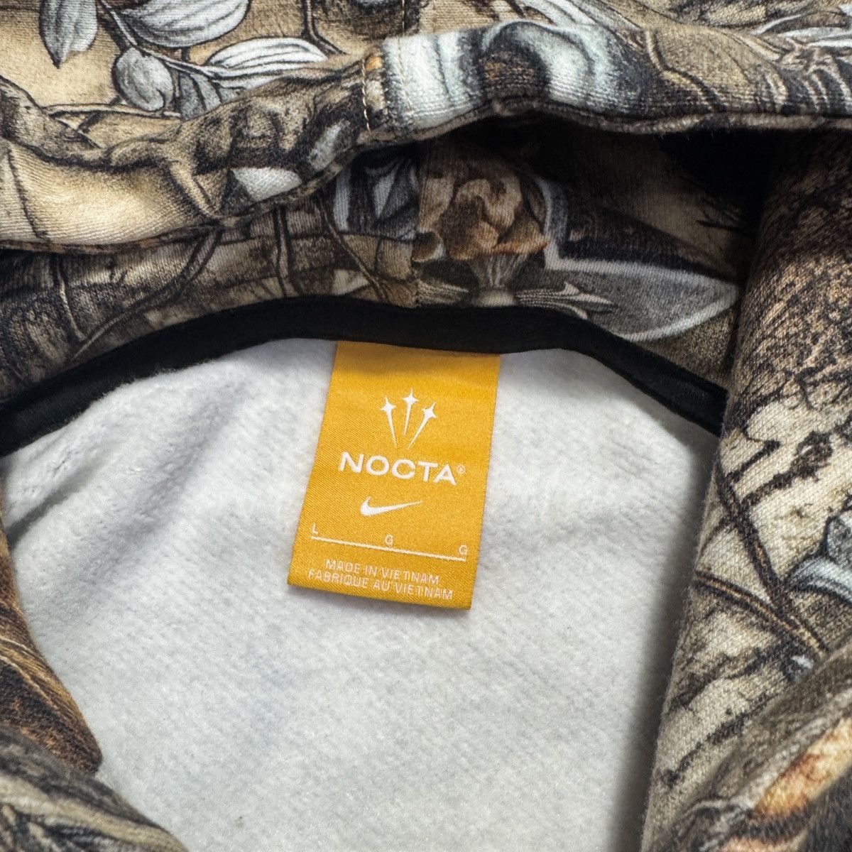 Chrome Hearts × NOCTA × Nike Chrome Hearts - Nocta - Horseshoe Realtree Camo Hoodie - LRG Size US L / EU 52-54 / 3 - 7 Thumbnail