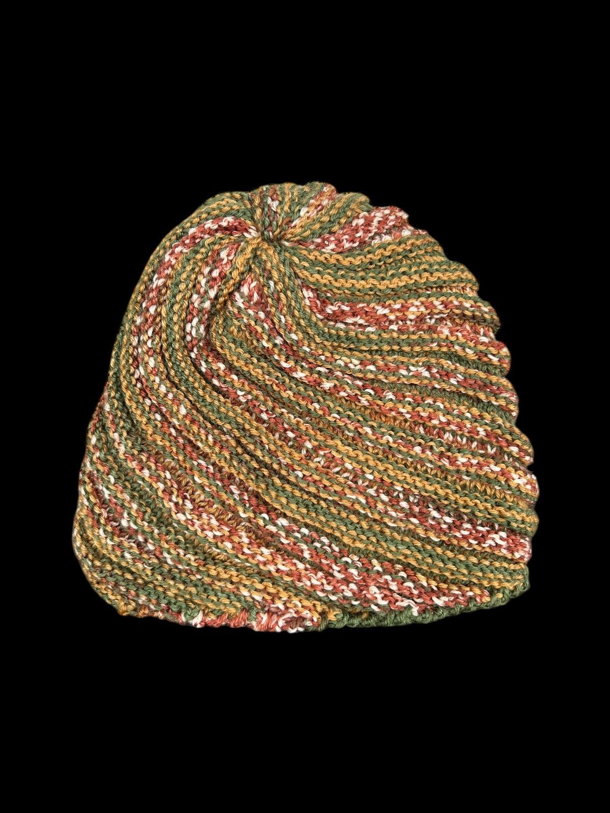 Japanese Brand × Kapital × Vintage Crochet Knitted handmade Rare Beanie Hats ☠️☠️ Size ONE SIZE - 1 Thumbnail