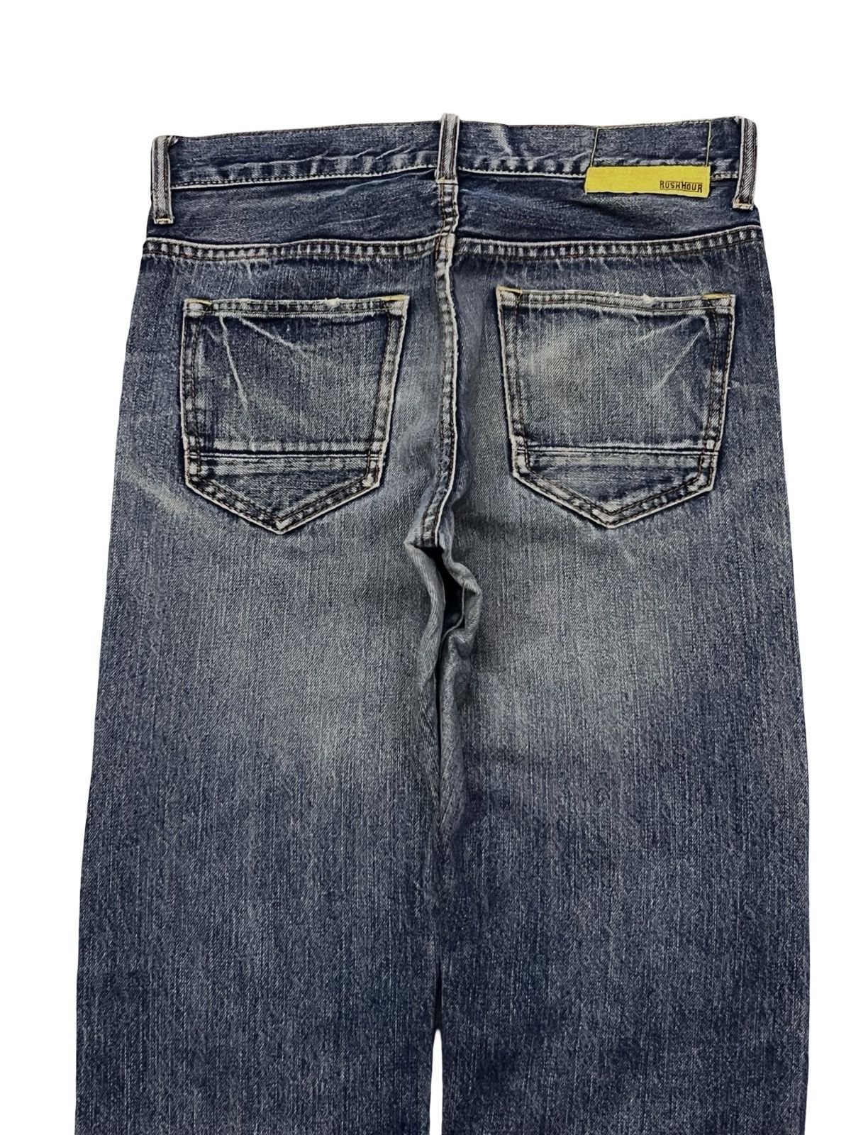 Japanese Brand RUSH HOUR RH-0007 Japanese Selvedge Denim | Heavy Vintage Size US 32 / EU 48 - 5 Thumbnail