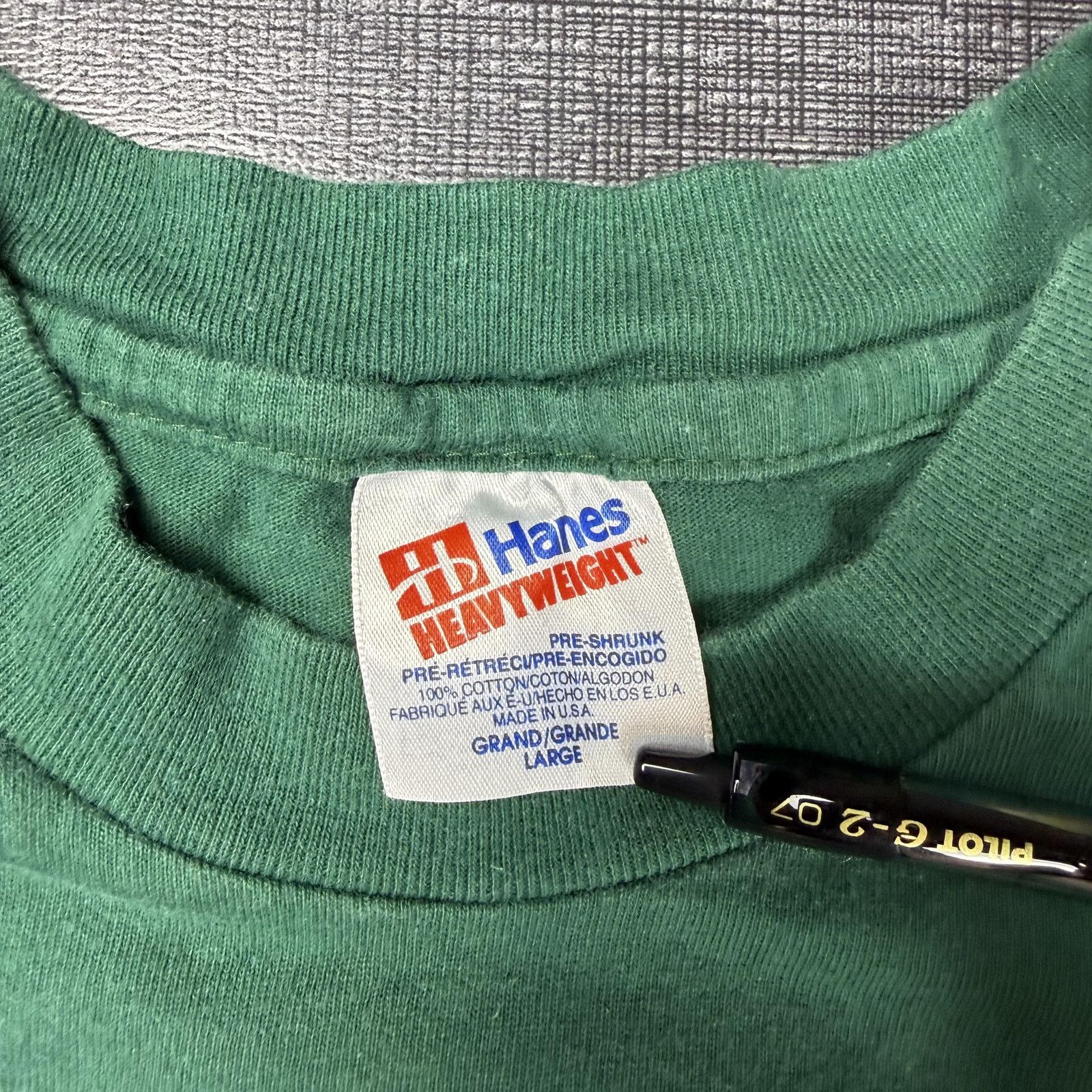 Hanes Vintage 90s Heavyweight Oregon Trail Tee Large Single Stitch Size US L / EU 52-54 / 3 - 6 Thumbnail