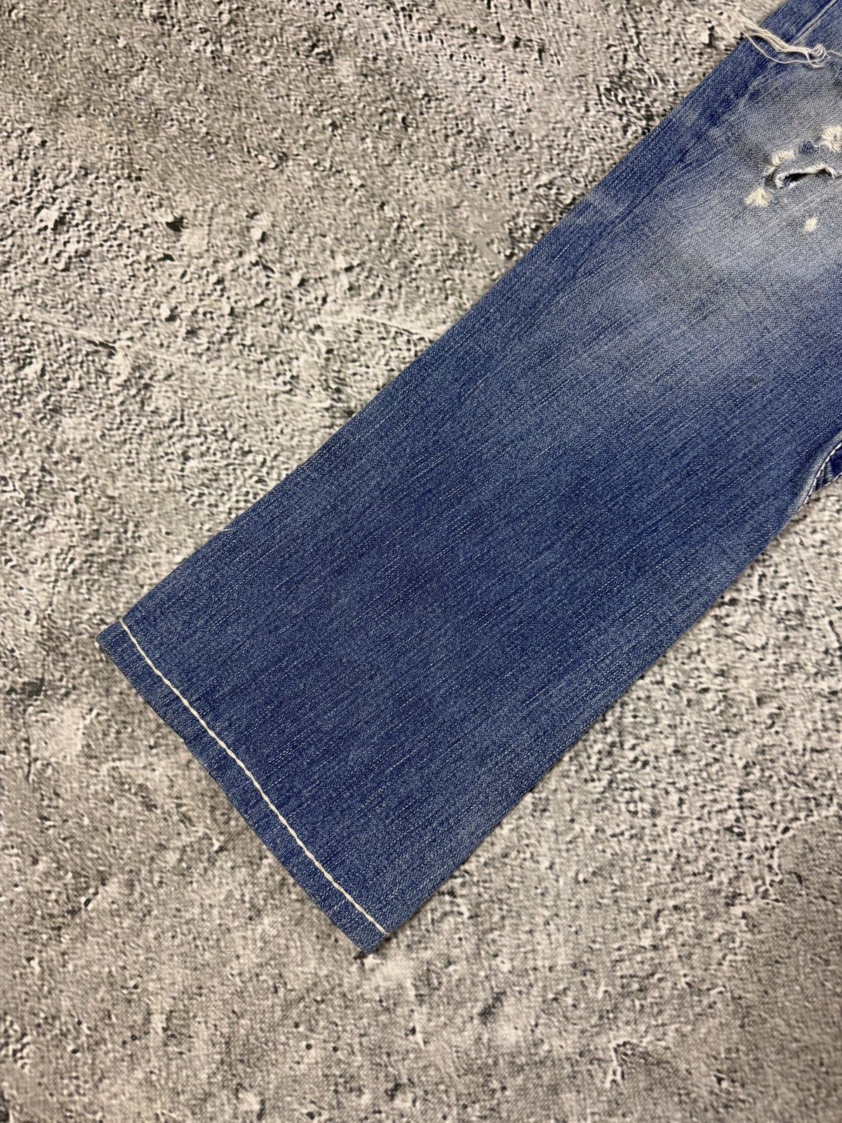 True Religion True Religion Joey jeans vintage denim pants flared blue Size US 31 - 10 Thumbnail