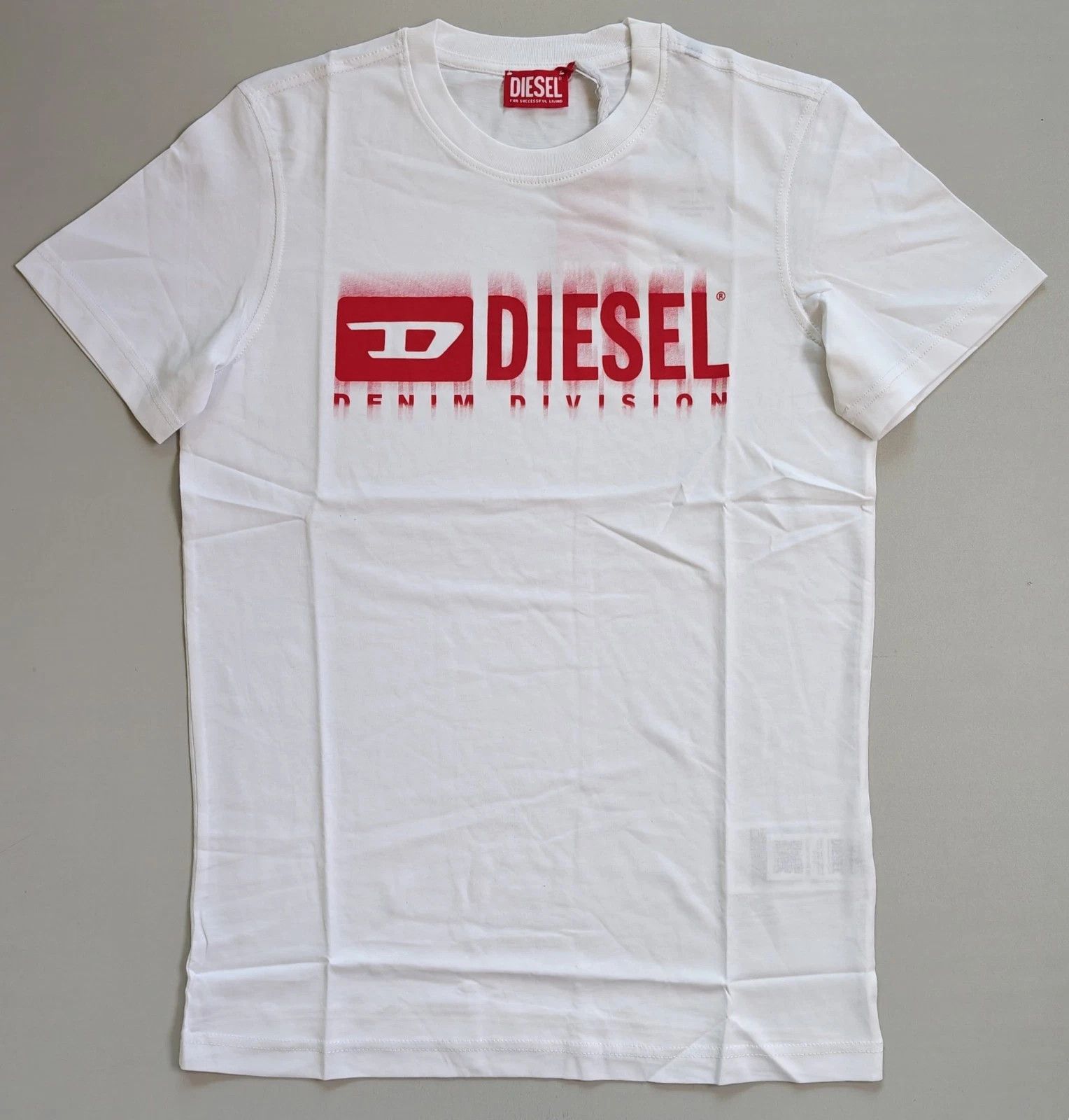 Diesel DIESEL White T-shirt T-Diegor-L6 T 4167 Size US S / EU 44-46 / 1 - 2 Thumbnail
