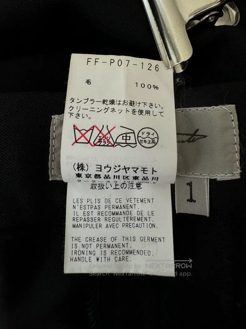 Yohji Yamamoto Yohji Yamamoto size 1 Cropped Pants with Shaped Edges pants Size US 28 / EU 44 - 7 Thumbnail