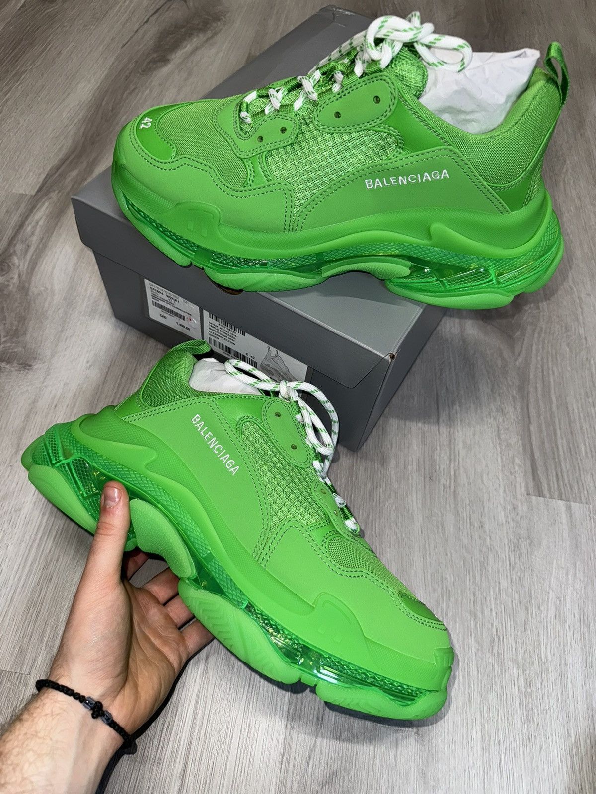 Balenciaga Balenciaga Triple S Clear Sole Sneaker Grailed