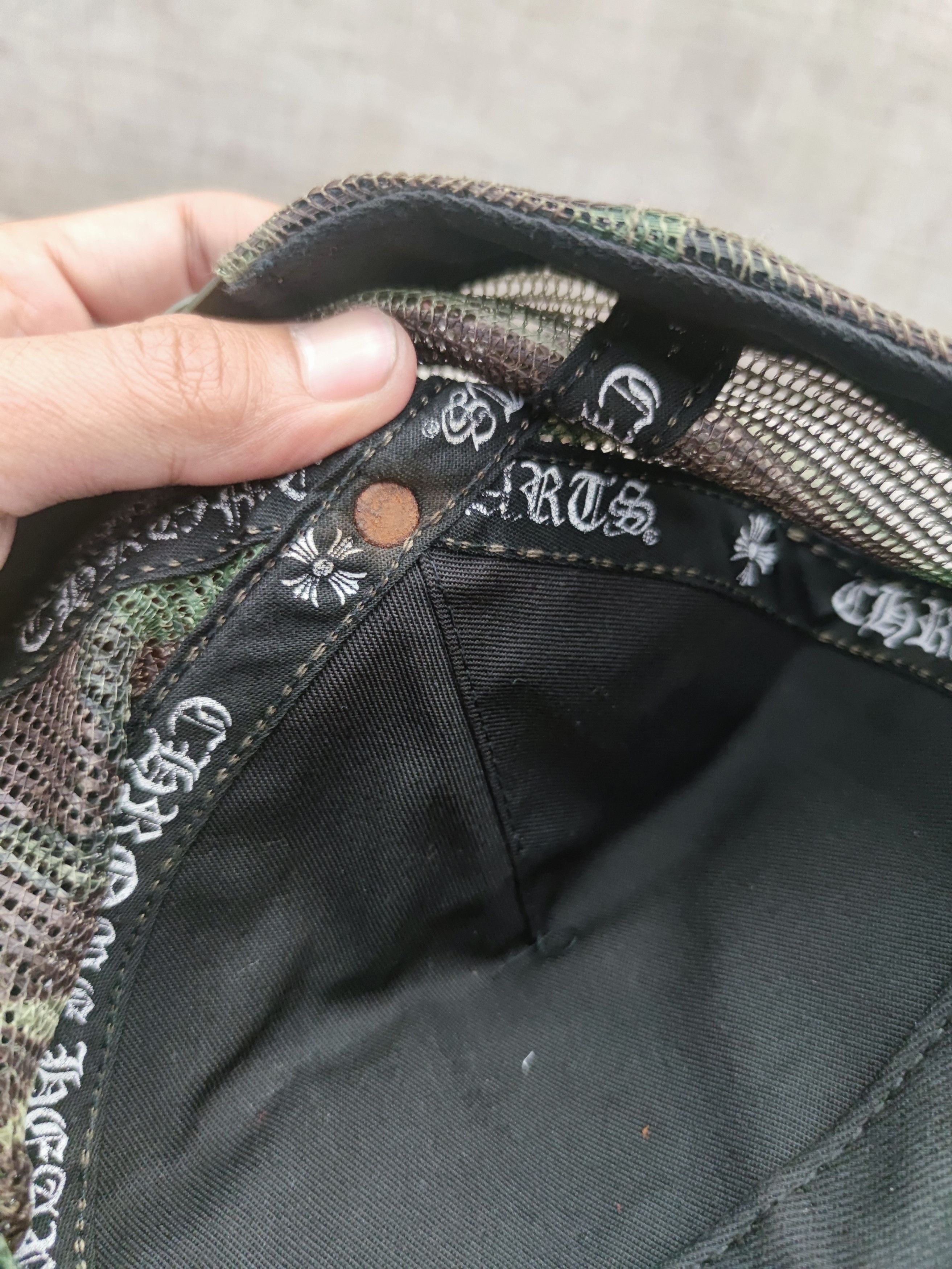Chrome Hearts ChromHearts Camo FUCK Hat Size ONE SIZE - 5 Thumbnail