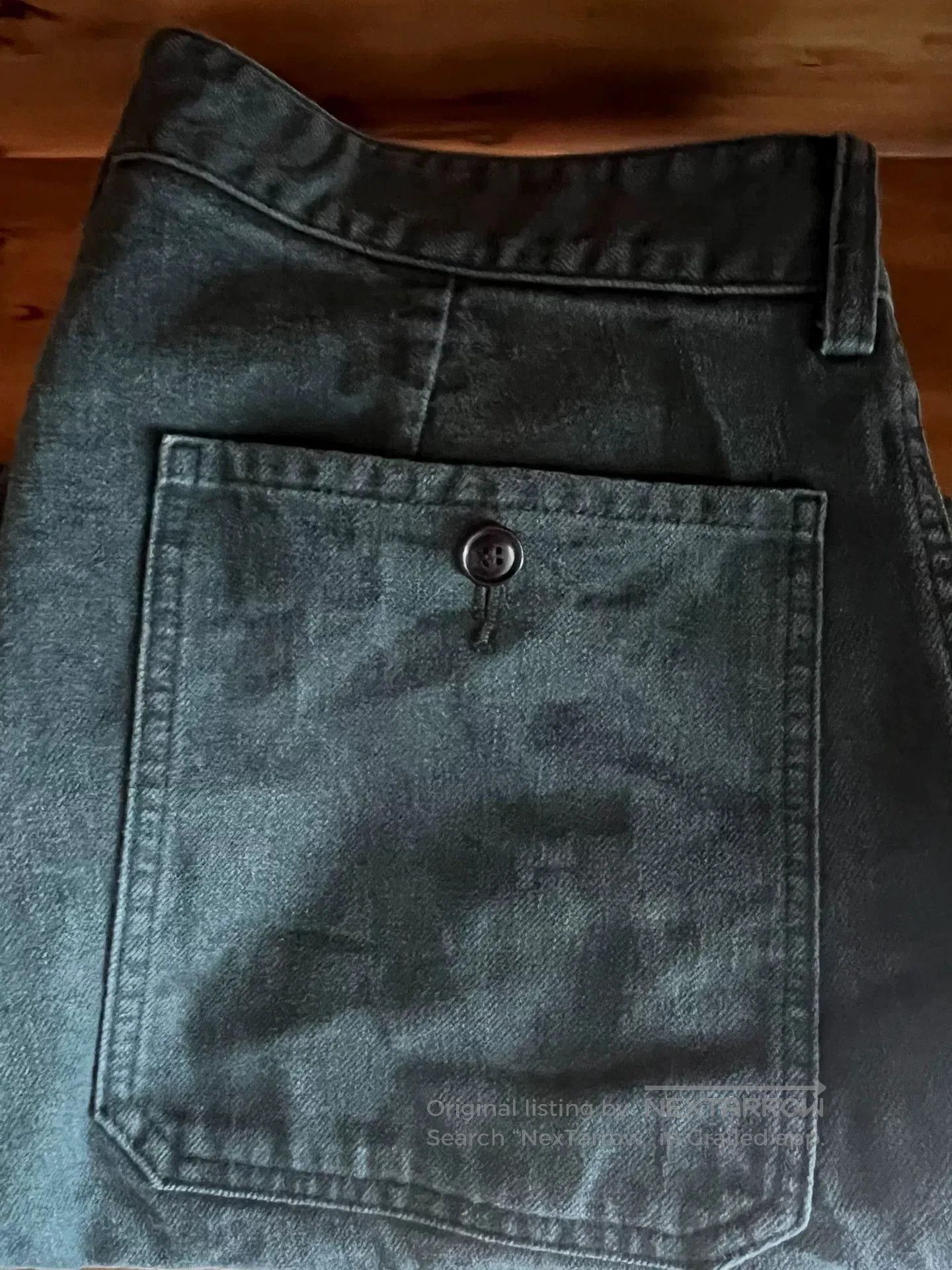 Visvim visvim vintage washed shorts in green. Size US 34 / EU 50 - 8 Thumbnail