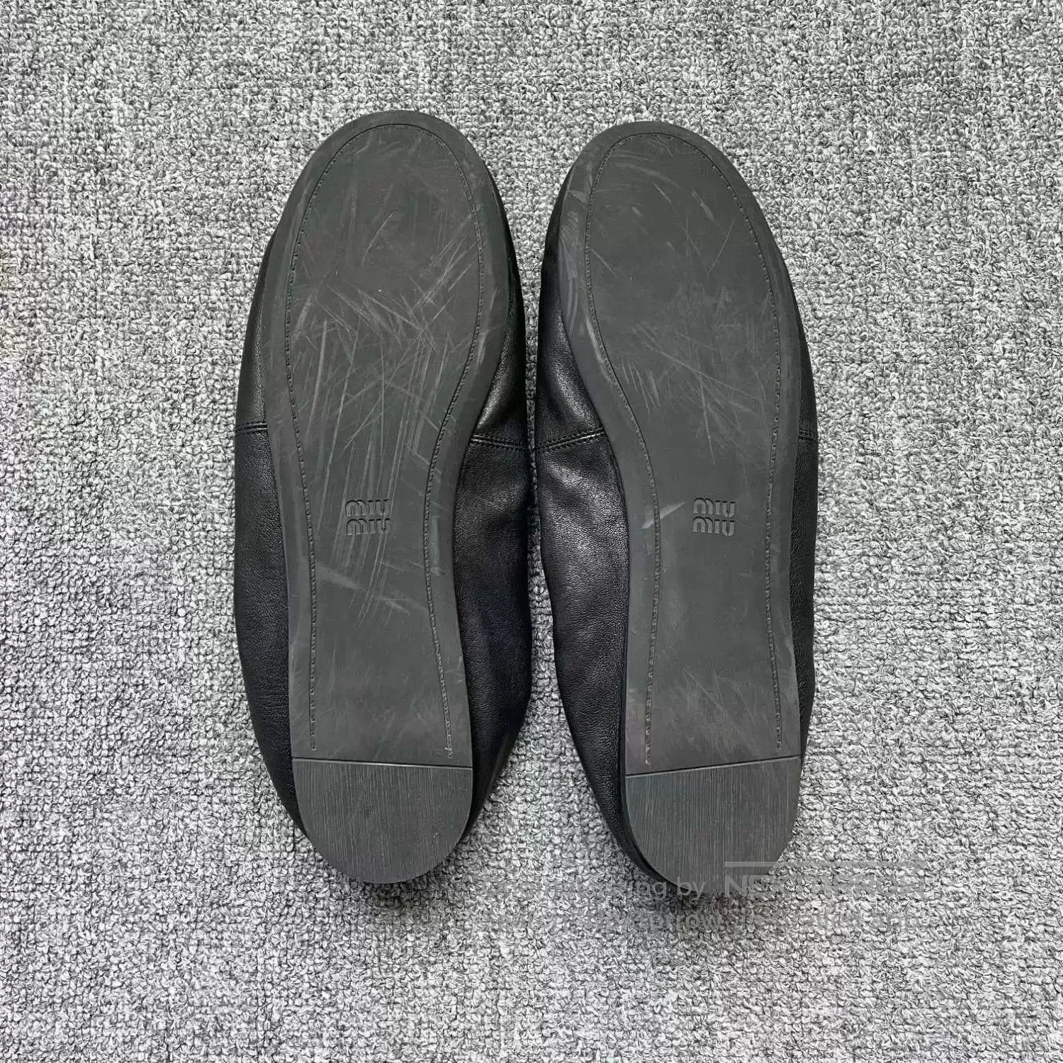 Miu Miu Miu Miu Ruches Nappa Leather Ballet Flats. Size US 8.5 / IT 38.5 - 7 Thumbnail