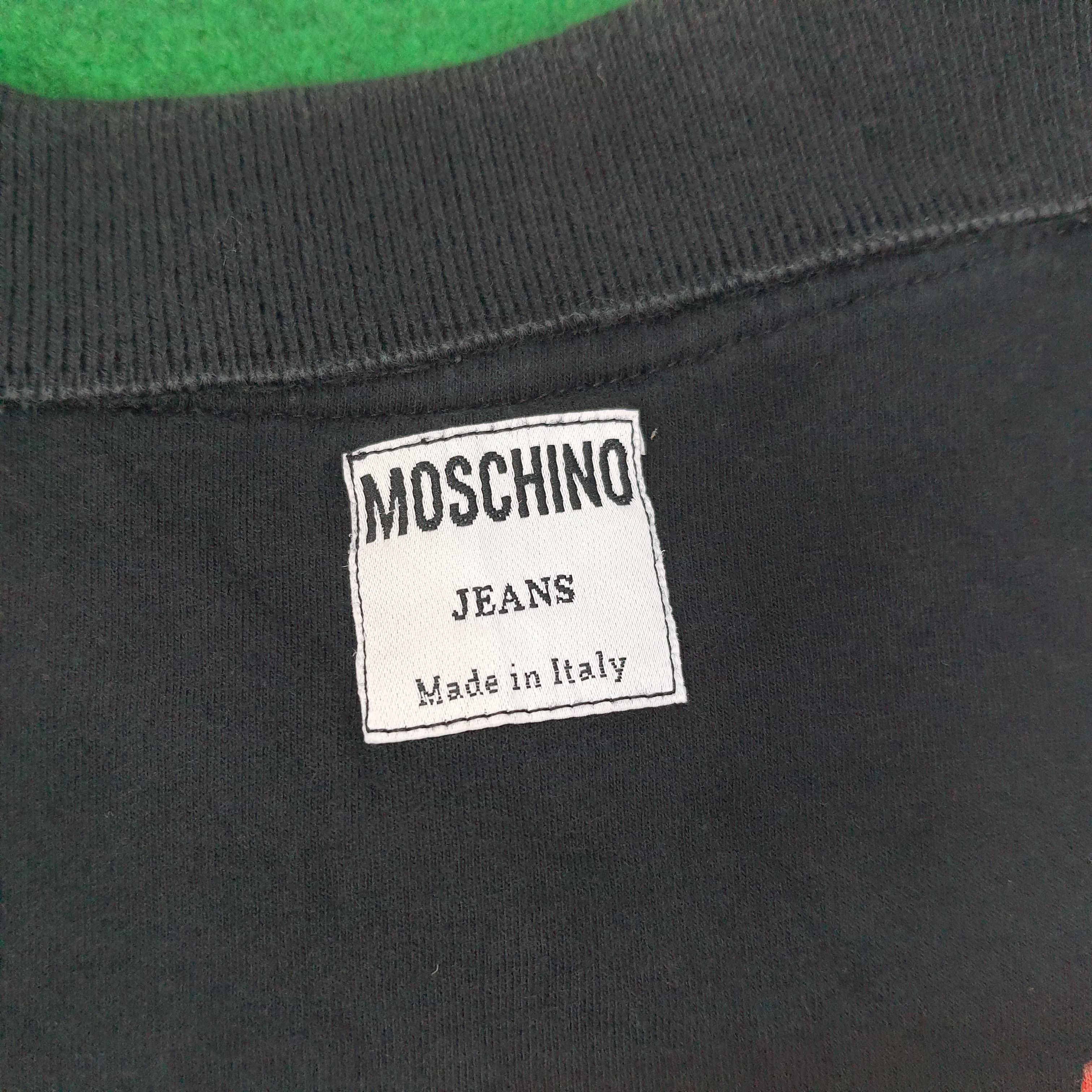 Moschino × Vintage Vintage Moschino Jeans USA Getta Polo Shirt Size US L / EU 52-54 / 3 - 3 Thumbnail
