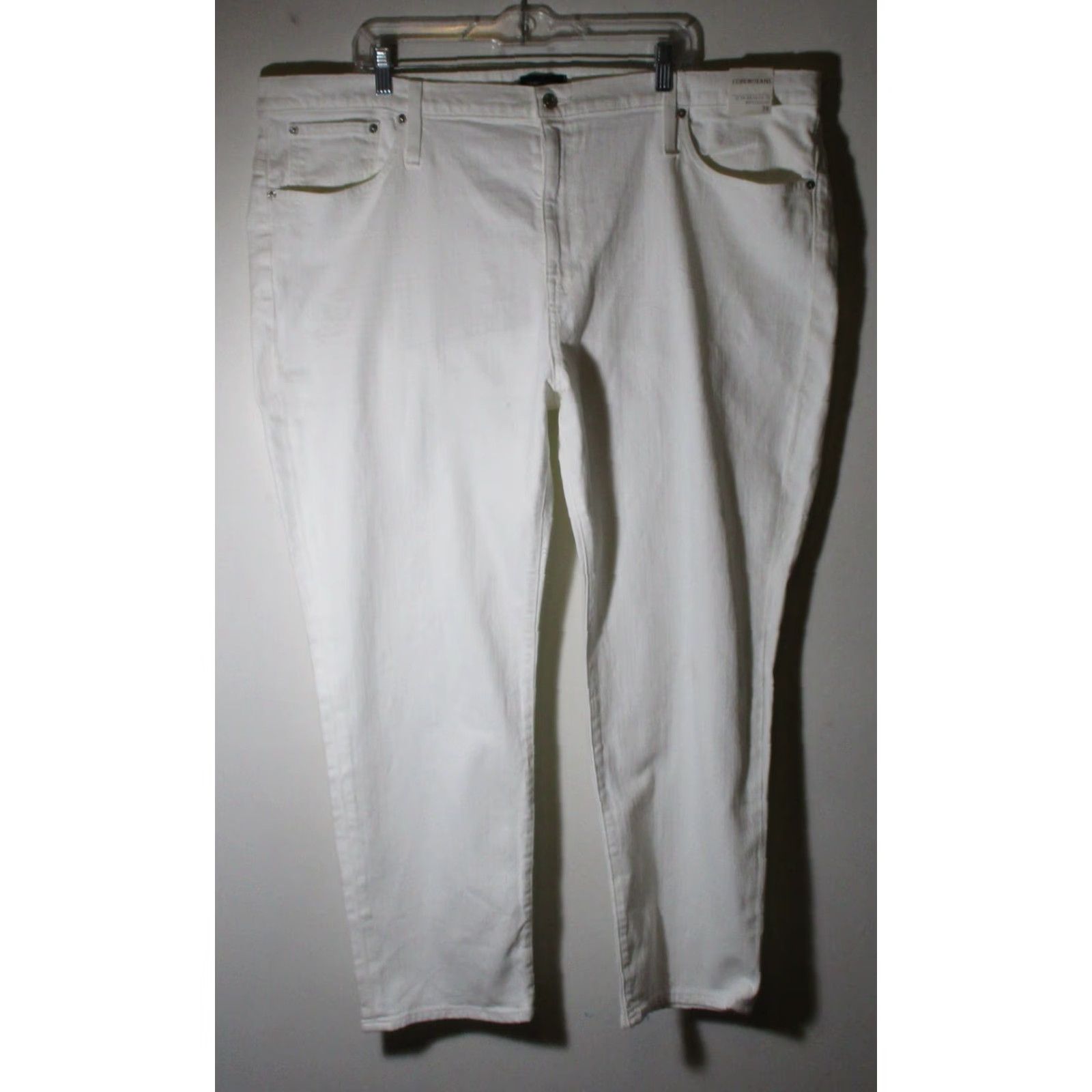 J.Crew J.CREW White Slim Broken-In Boyfriend Denim Jeans Women's 42W 29L NWT Modern Slimming 5-Pocket Design Size 42 Waist High Rise Womens Jeans Size 28" / US 6 / IT 42 - 2 Thumbnail