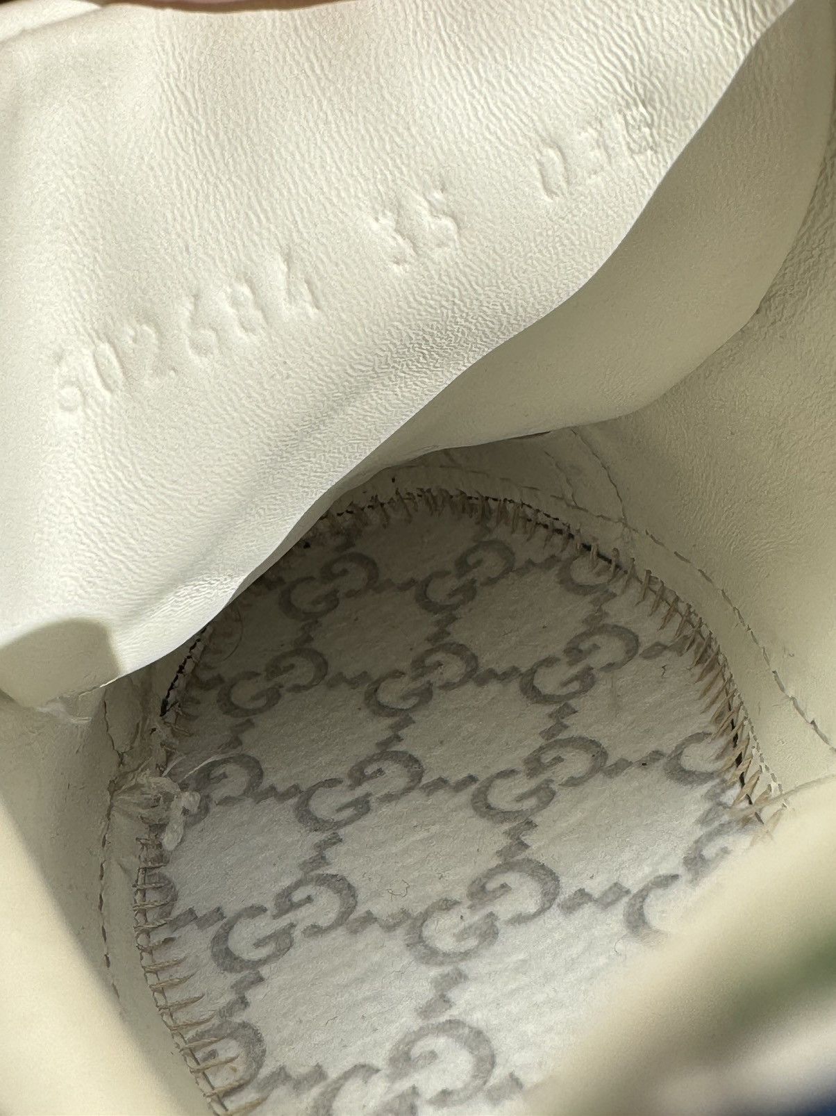 Gucci Gucci Ace Tennis Embroidered Sneakers Leather Size US 5.5 / IT 35.5 - 9 Thumbnail