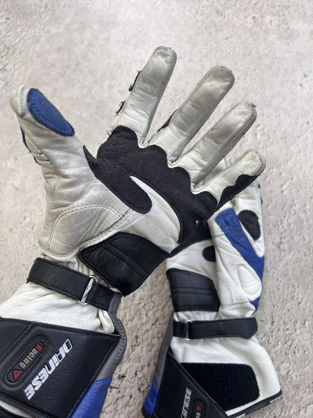 Dainese × Vintage Vintage Dainese Leather Gloves Avant Garde Size ONE SIZE - 8 Thumbnail