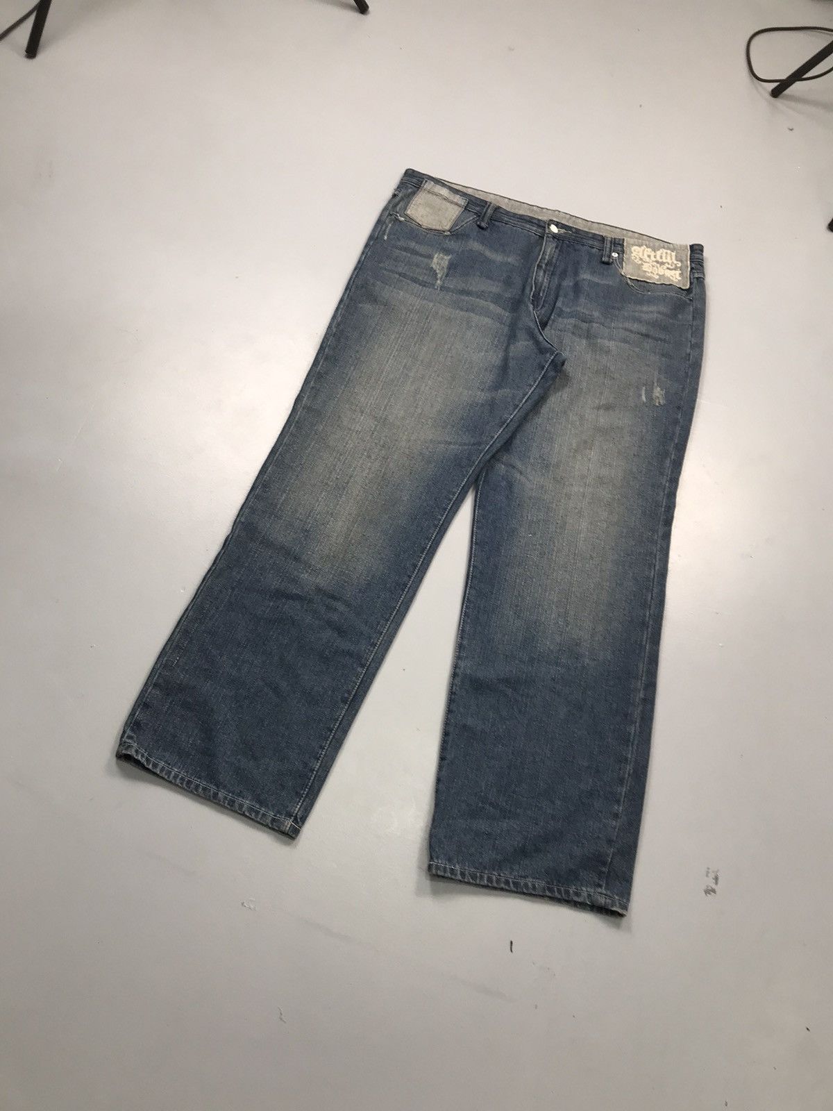 Southpole Vintage Artful dodger embroidered denim Size US 44 / EU 60 - 3 Thumbnail