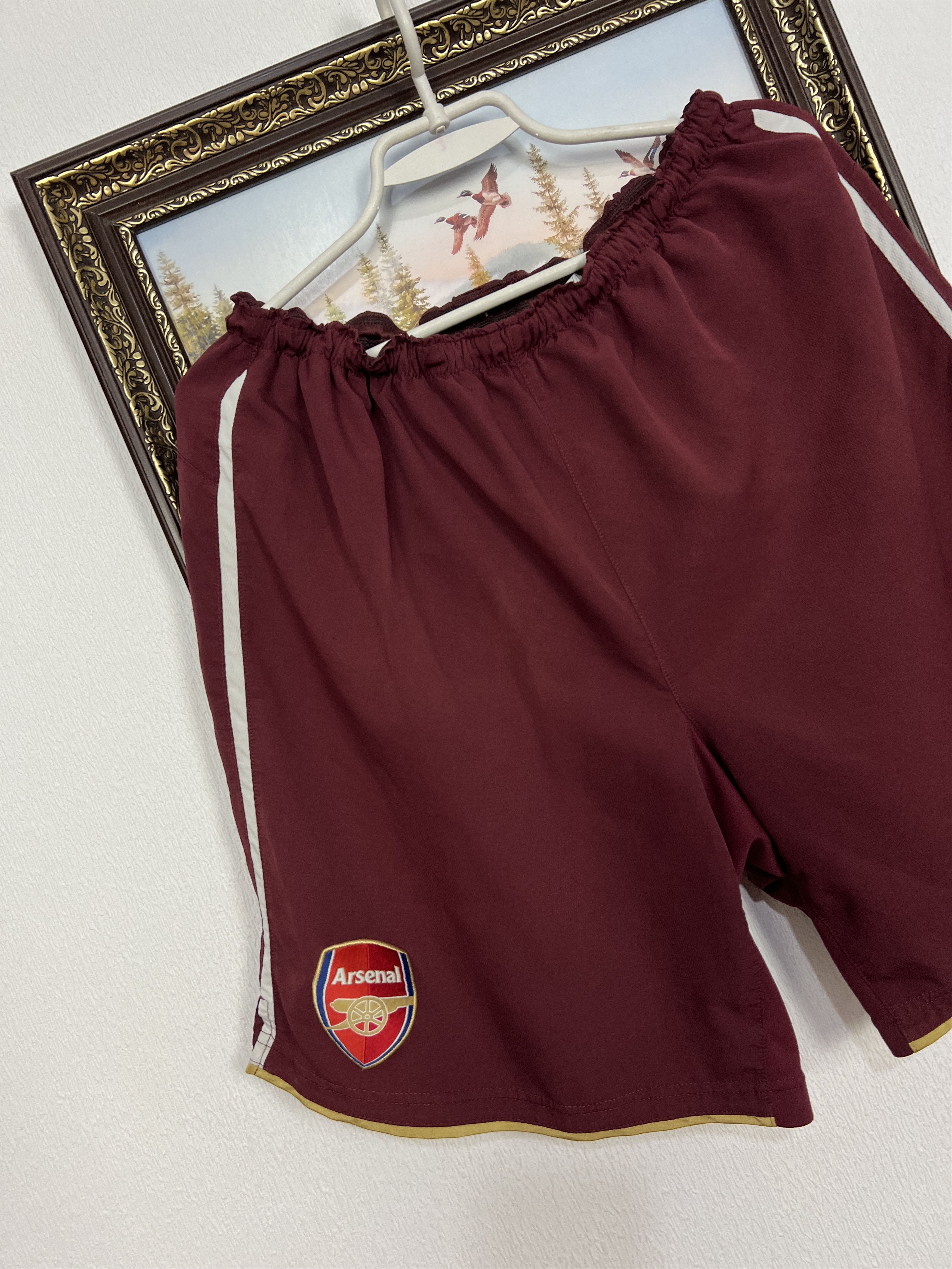 Nike Vintage Nike Arsenal Football Shorts Soccer Gunners Athletic Size US 34 / EU 50 - 3 Thumbnail