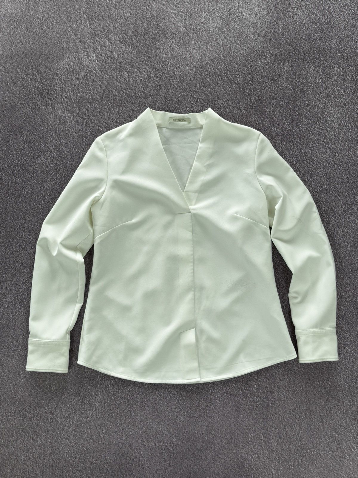Suitsupply 00s Suitsupply Glamour Classic Abstract Blouse Size US S / EU 44-46 / 1 - 1 Thumbnail