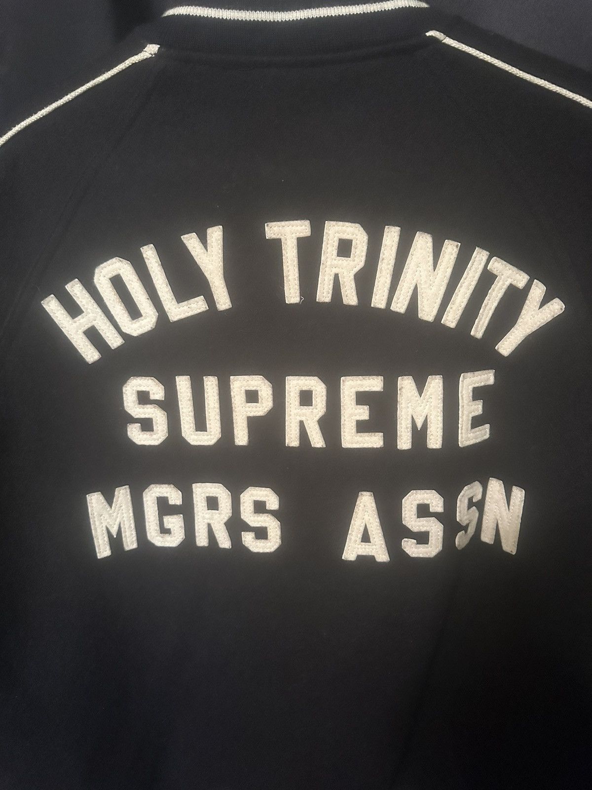Supreme Supreme Holy Trinity Varsity Jacket Fw11 Size US M / EU 48-50 / 2 - 7 Thumbnail