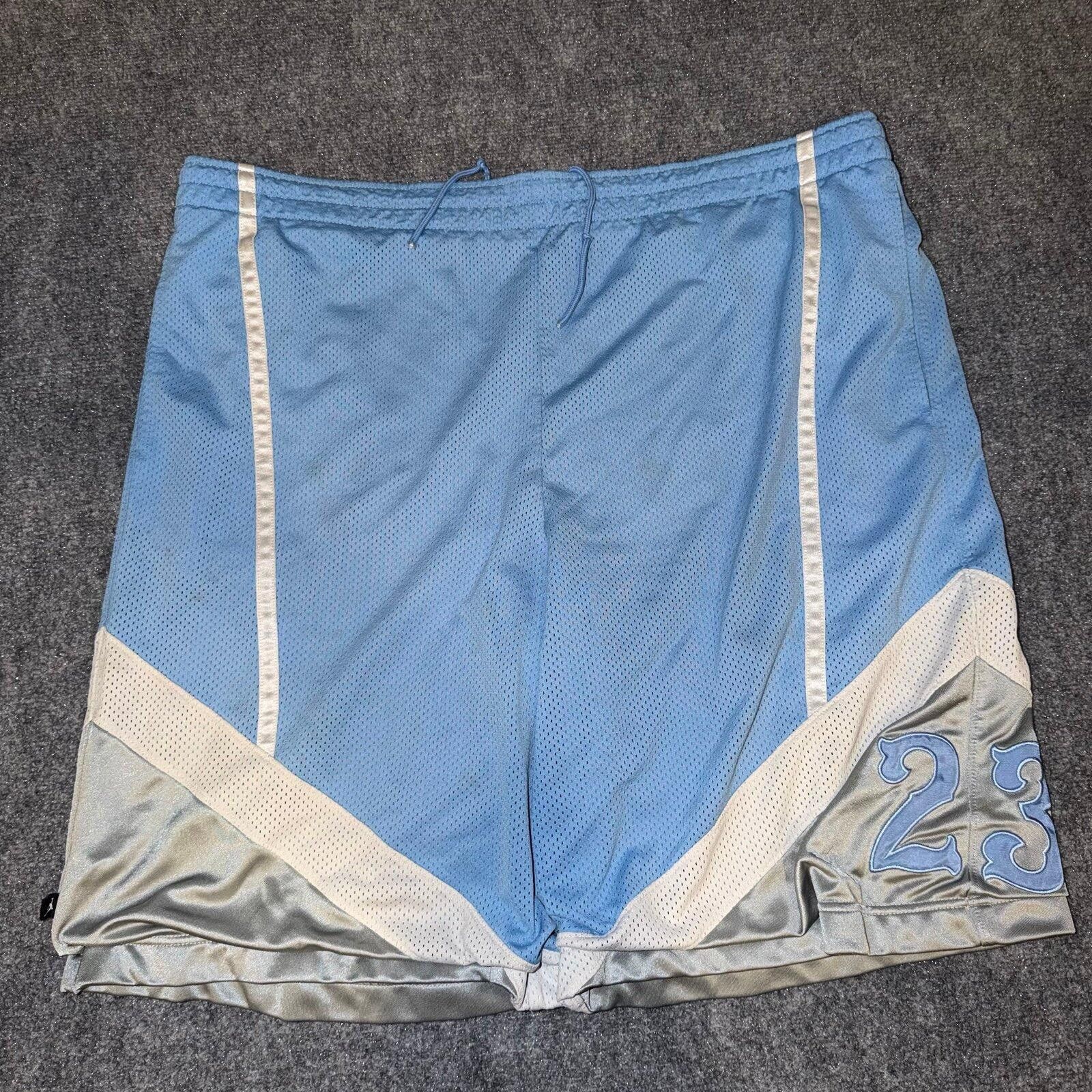 Jordan Brand Nike Air Jordan 23 Blue Baggy Mesh Dazzle Hoop Short Mens XL Size US 36 / EU 52 - 1 Thumbnail