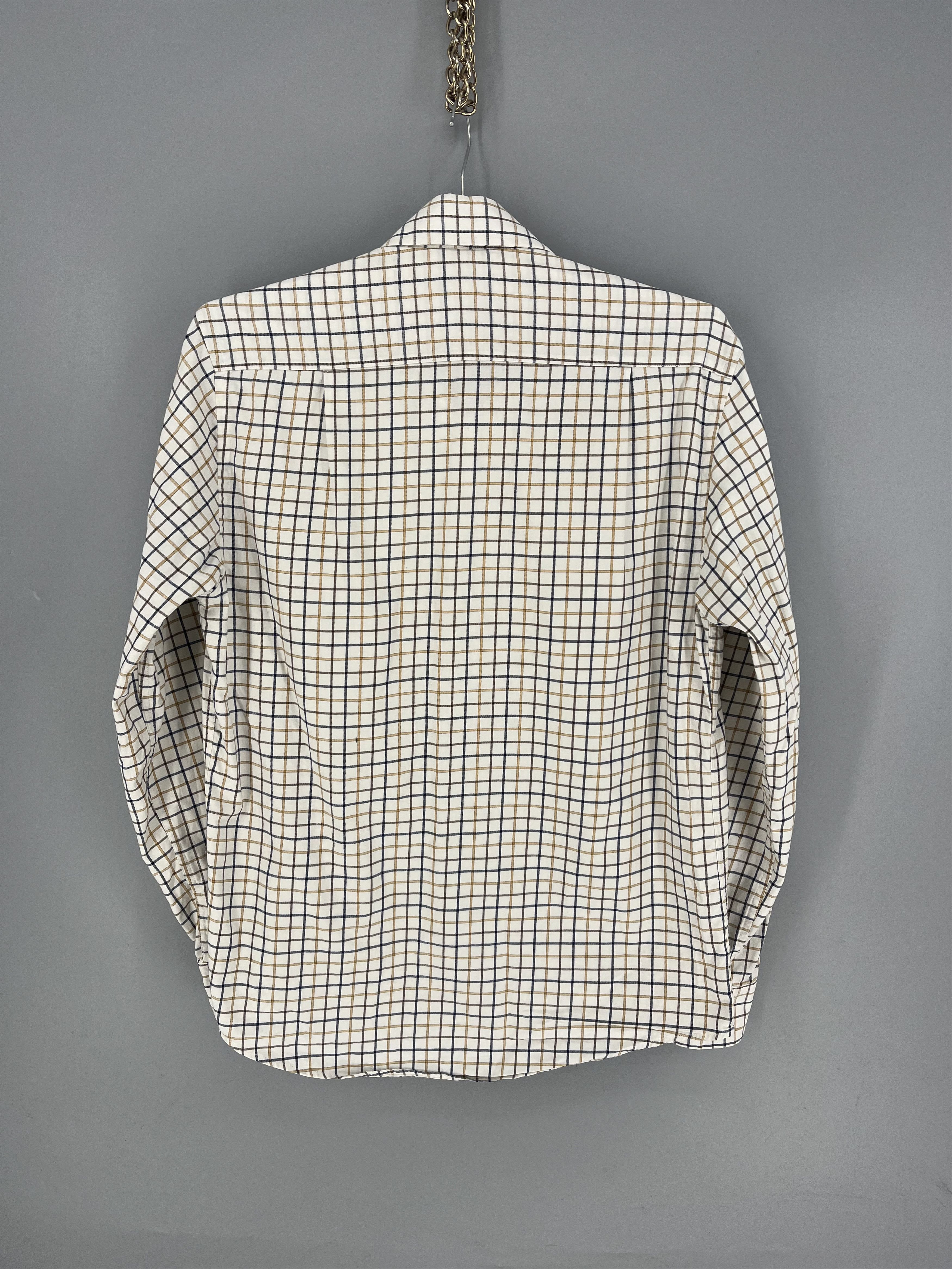 Barbour Vintage Y2K Barbour Tailored Flannel Shirt Size US M / EU 48-50 / 2 - 10 Thumbnail