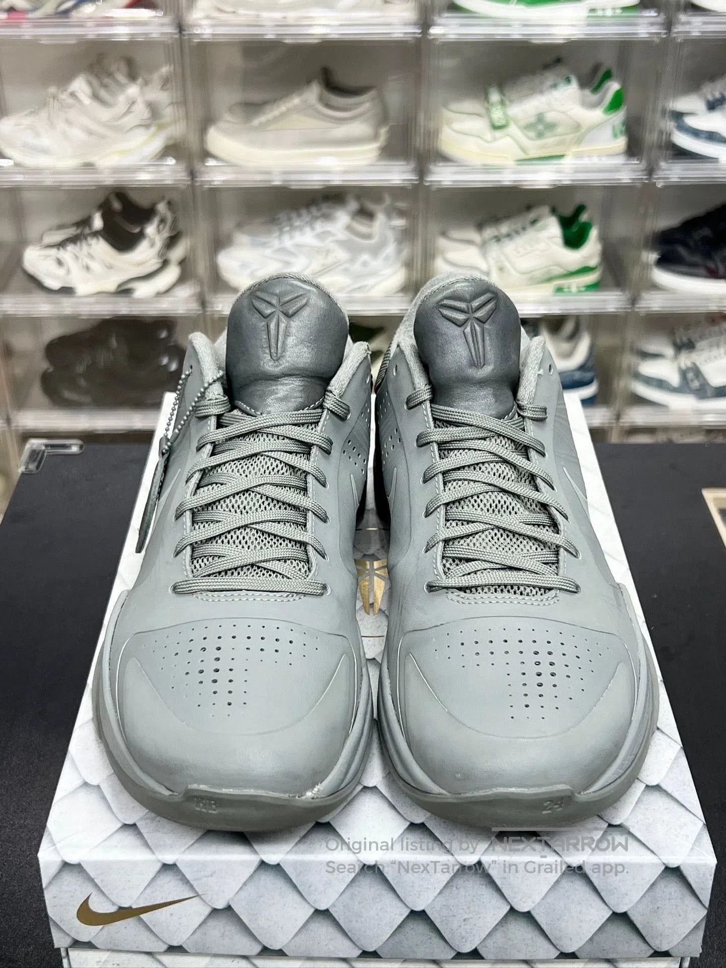 Nike nike zk5 ftb gray athletic shoes. Size US 9.5 / EU 42-43 - 2 Thumbnail