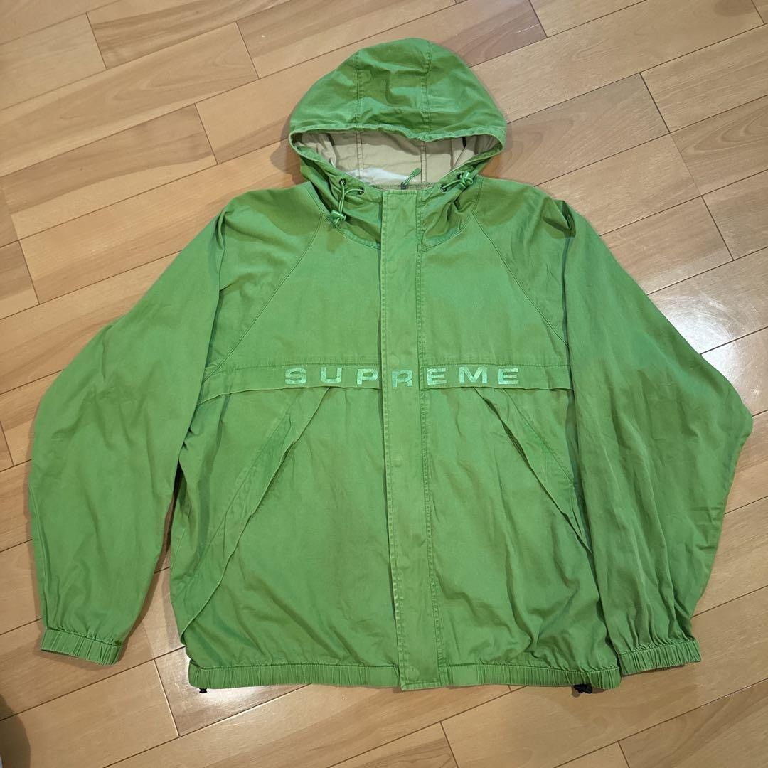 Supreme Supreme SS20 Overdyed Twill Hooded Jacket Size US XL / EU 56 / 4 - 4 Thumbnail