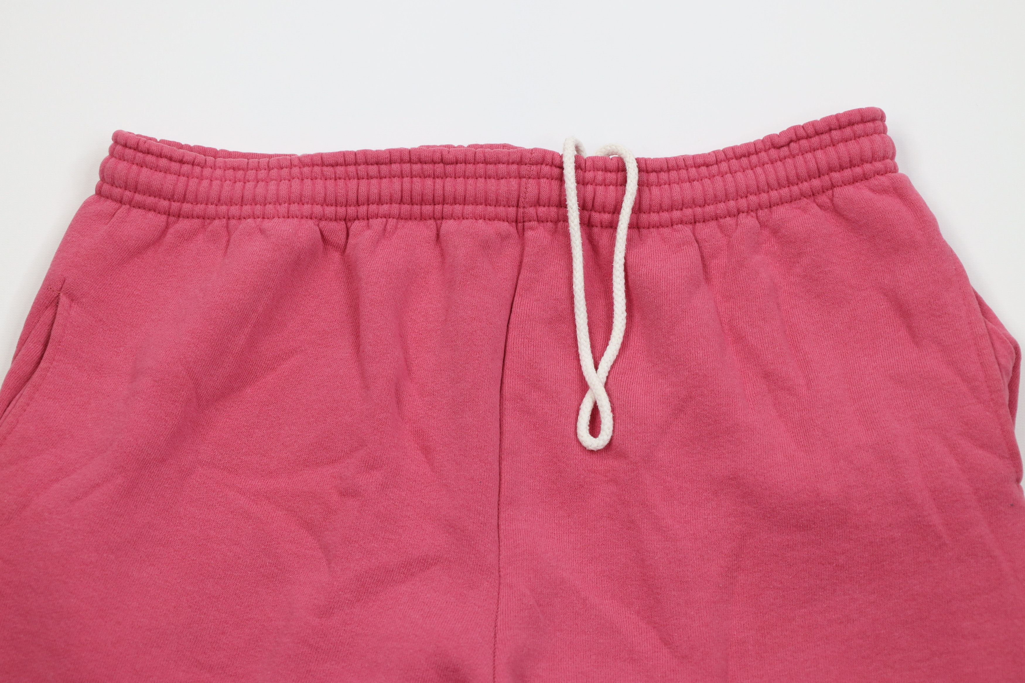 Vintage Vintage 90s Streetwear Blank Tapered Leg Sweatpants Pink USA Size 31" - 2 Thumbnail