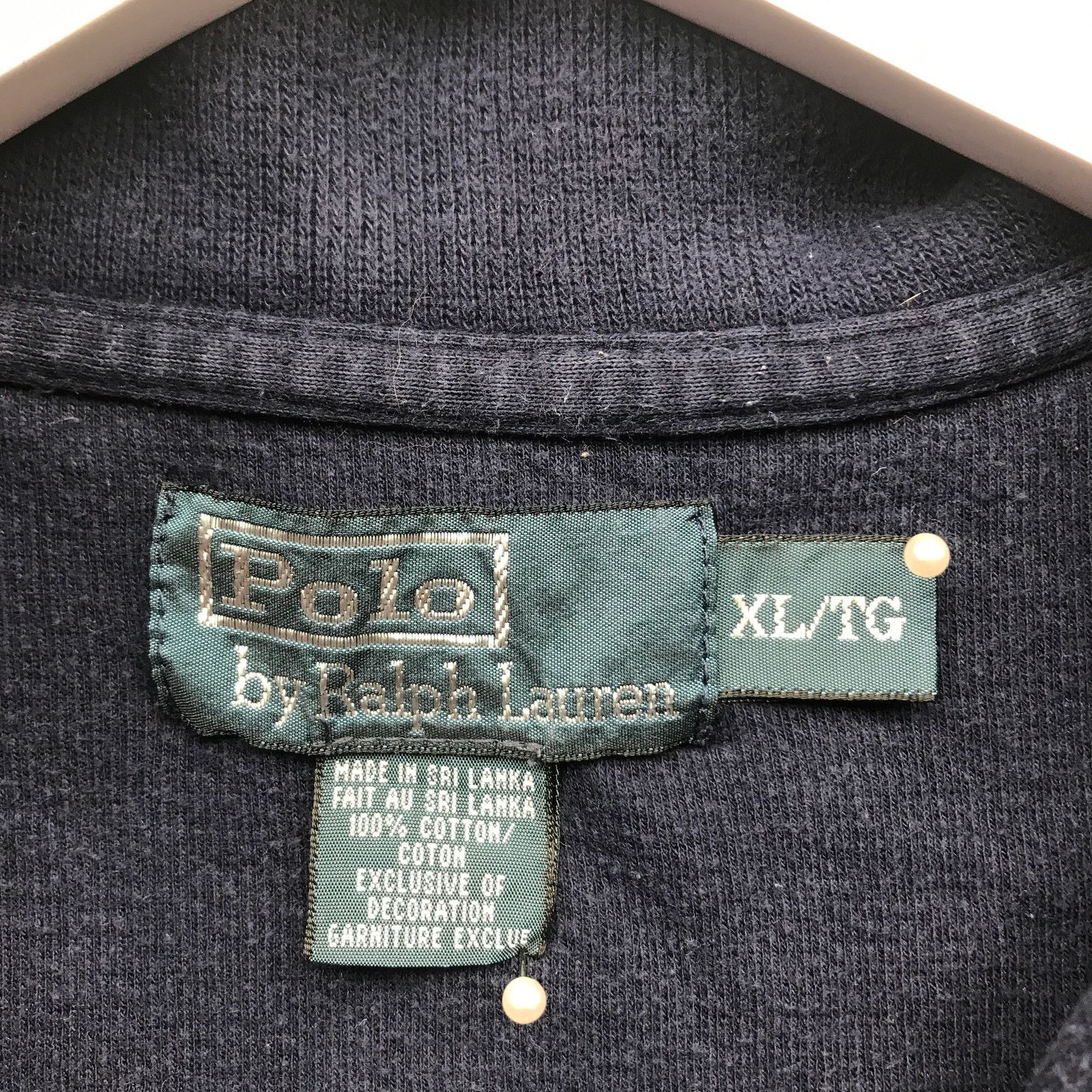 Polo Ralph Lauren Polo Ralph Lauren 1/4 Zip Ribbed Pullover Sweater Men XL Size US XL / EU 56 / 4 - 3 Thumbnail