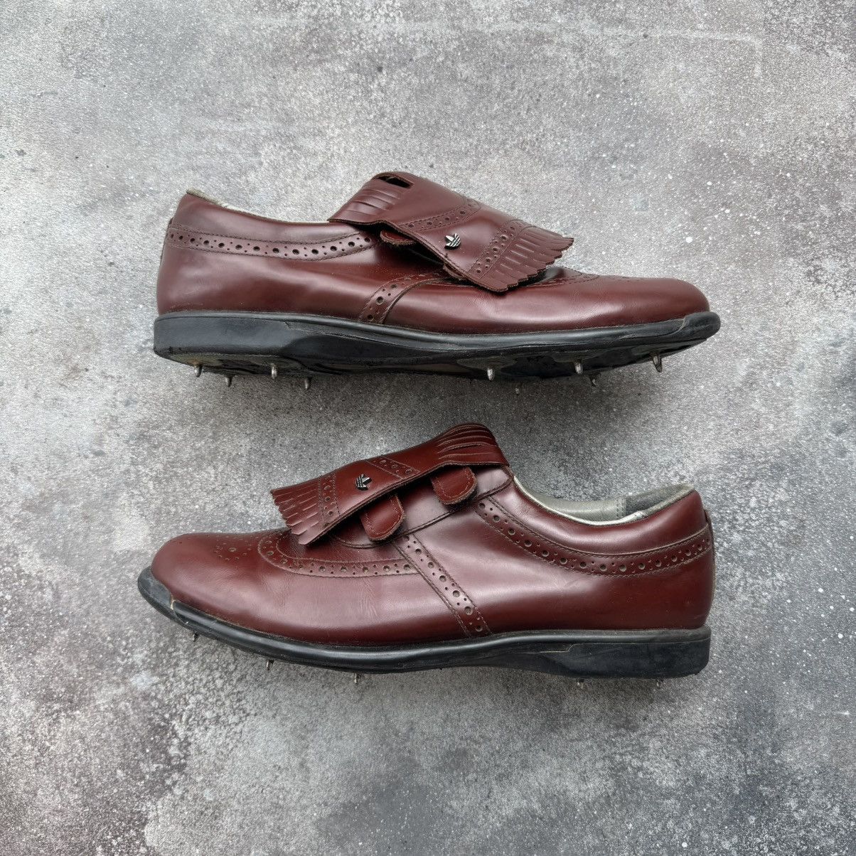 1993 Adidas Golf Saddle Vintage Rare Retro Leather Shoes -  veloxcontactcenter.com.br