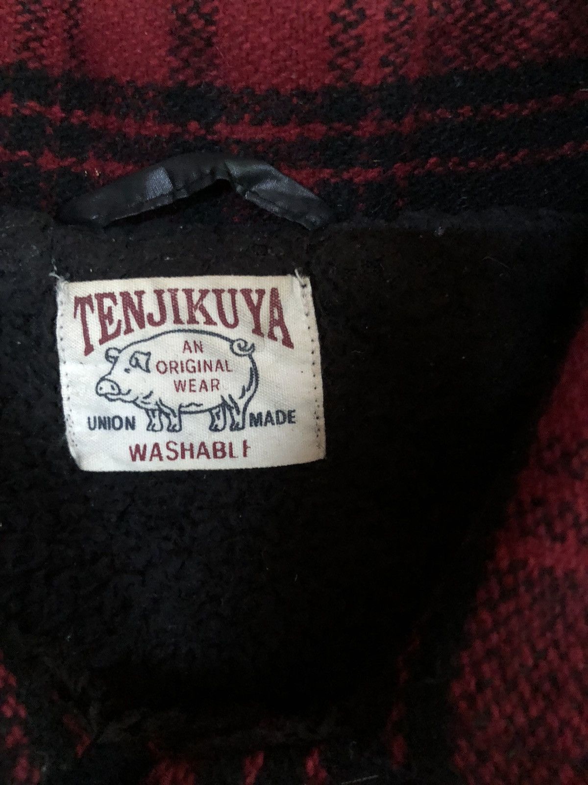 Japanese Brand Tenjikuya Union Made Tartan Wool Jacket Size US M / EU 48-50 / 2 - 3 Thumbnail
