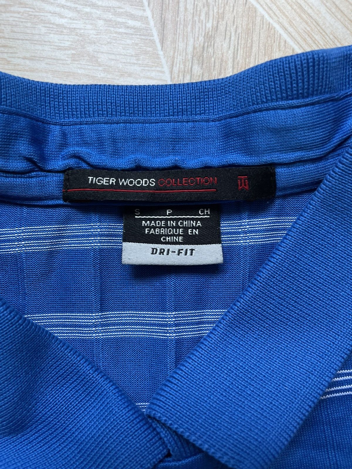 Nike Y2K Rare Vintage Nike Tiger Woods Polo Shirt Mens S Striped Size US S / EU 44-46 / 1 - 6 Thumbnail