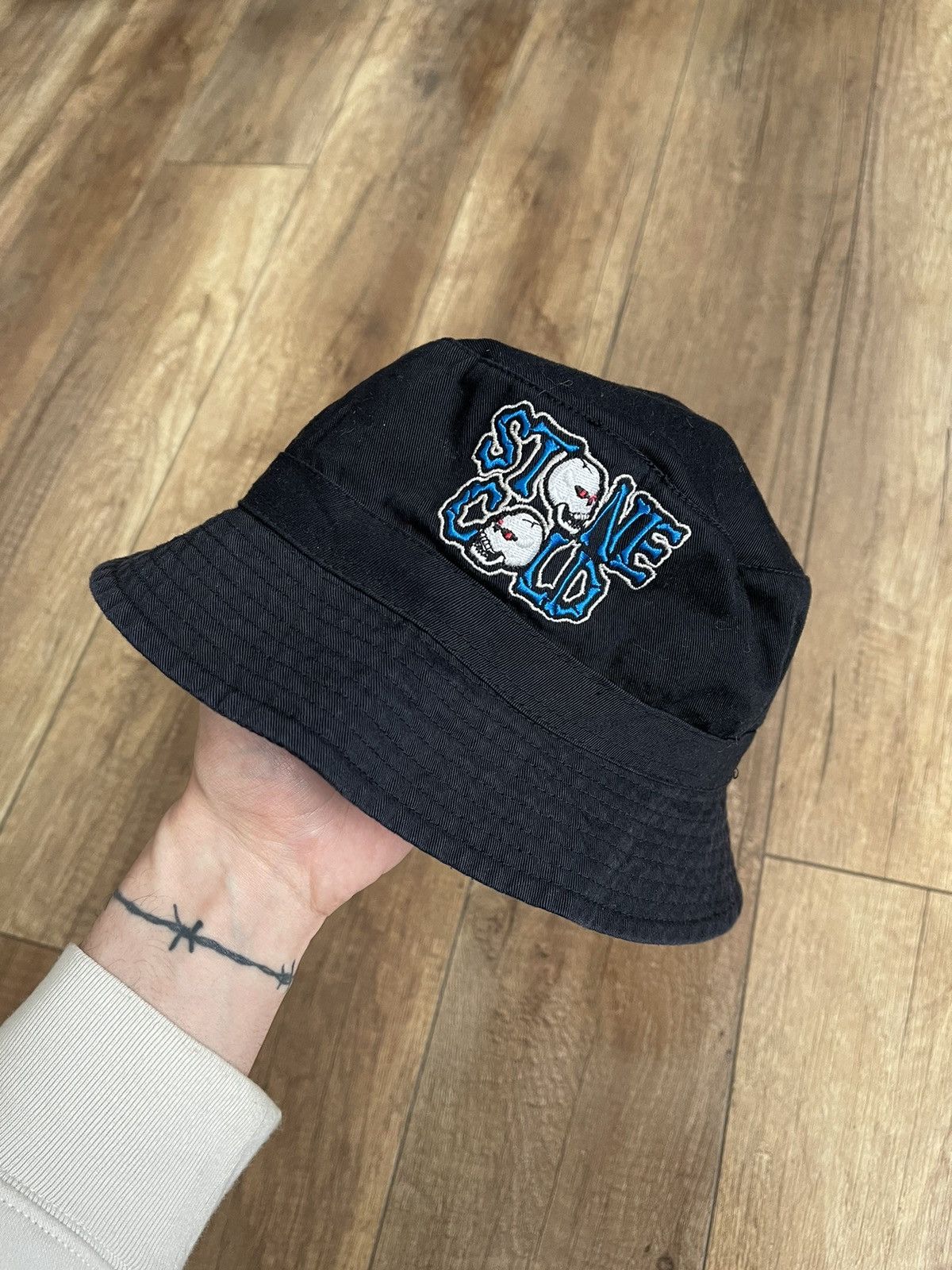 Vintage 1998 Stone Cold Vintage WWE WWF Panama Hat Size ONE SIZE - 2 Thumbnail