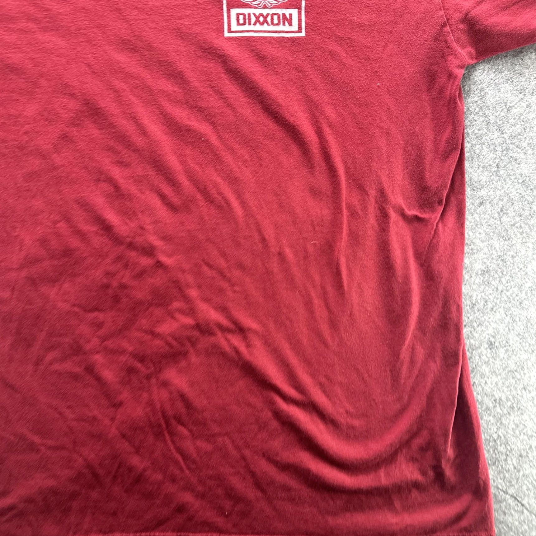 Logo 7 Dixxon Shirt Mens XL Red Logo Graphic Tee Short Sleeve T-Shirt Top Size US XL / EU 56 / 4 - 6 Thumbnail