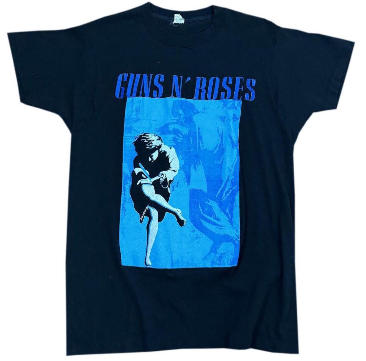 image of Vintage Guns N Roses Metallica Faith No More 1992 Tour in Black, Men's (Size XL)