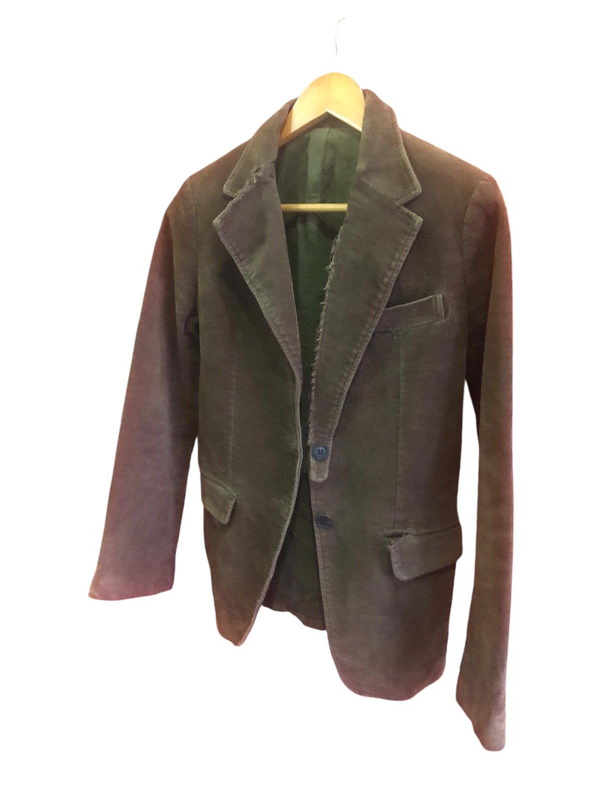 Maison MIHARA YASUHIRO Rare!! MiharaYasuhiro Reconstructed Corduroy Jacket Size US S / EU 44-46 / 1 - 3 Thumbnail