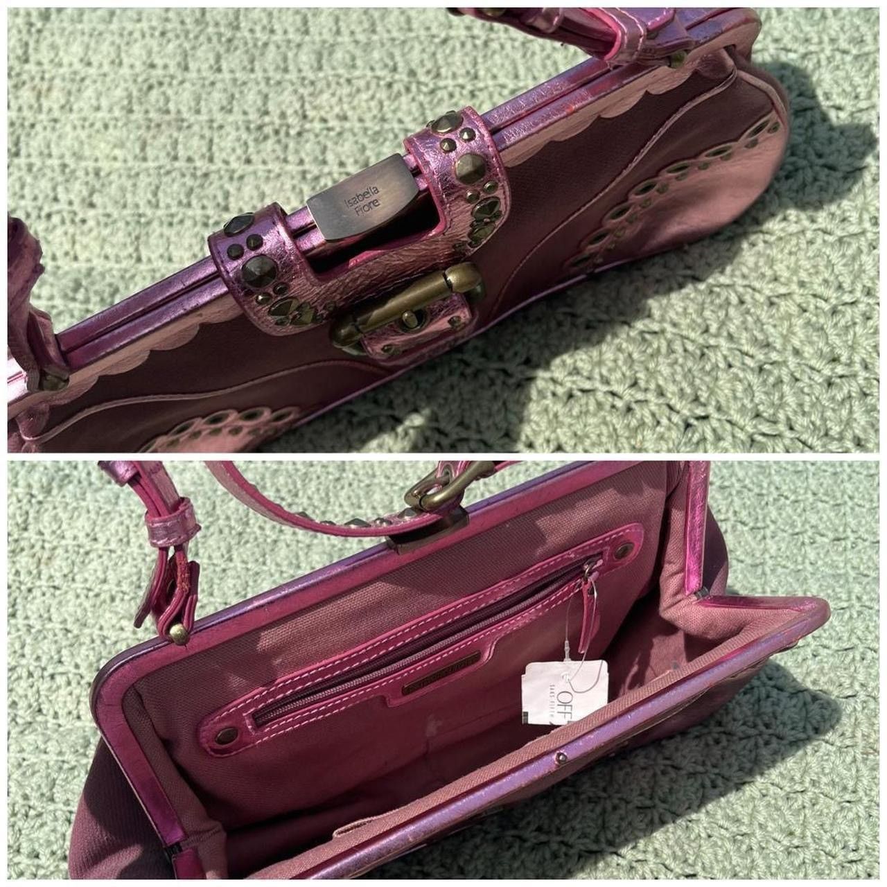 Other Vintage Isabella Fiore heavyweight shiny pink shoulder bag Size ONE SIZE - 4 Thumbnail