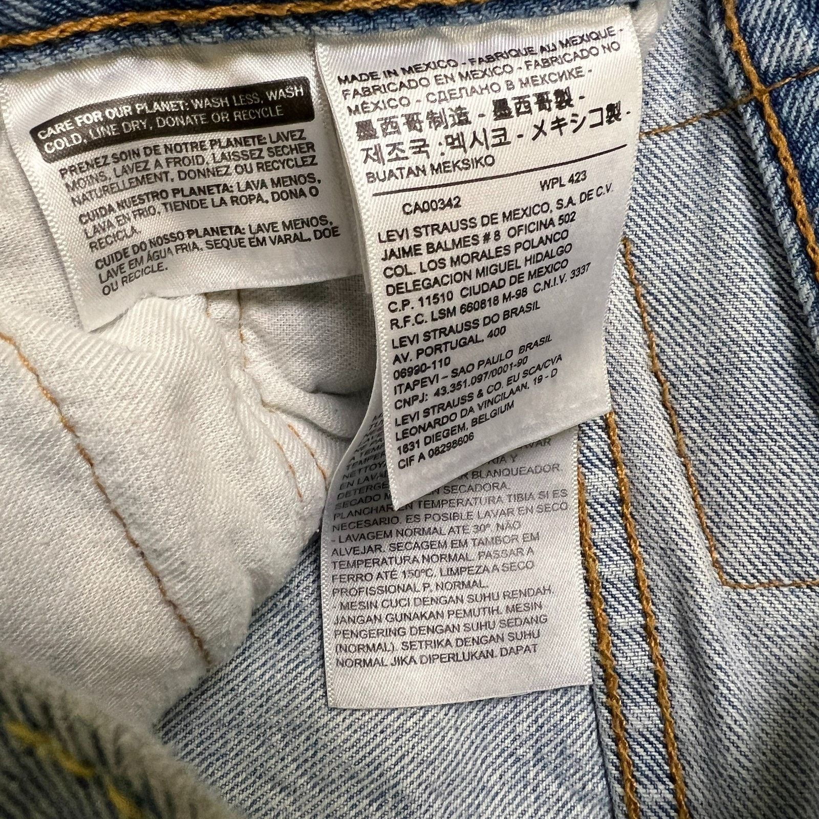 Levi's × Vintage Levi's 511 Jeans 31x30 Slim Fit Mid Rise Faded Denim Pants Size US 31 - 9 Thumbnail