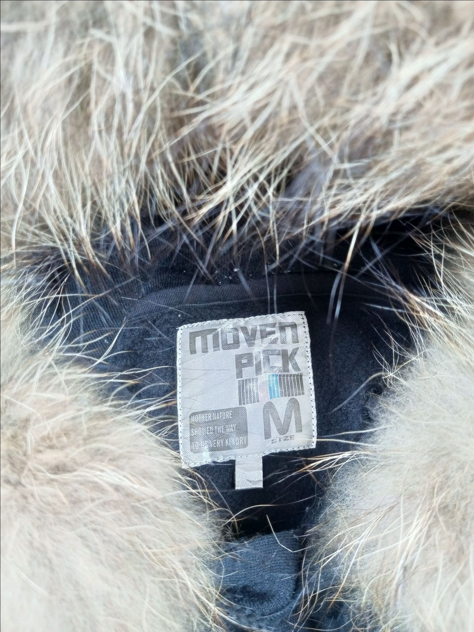 Japanese Brand Gothic MOVEN PICK Fur Hoodie Ifsix lgb style Size US M / EU 48-50 / 2 - 12 Thumbnail