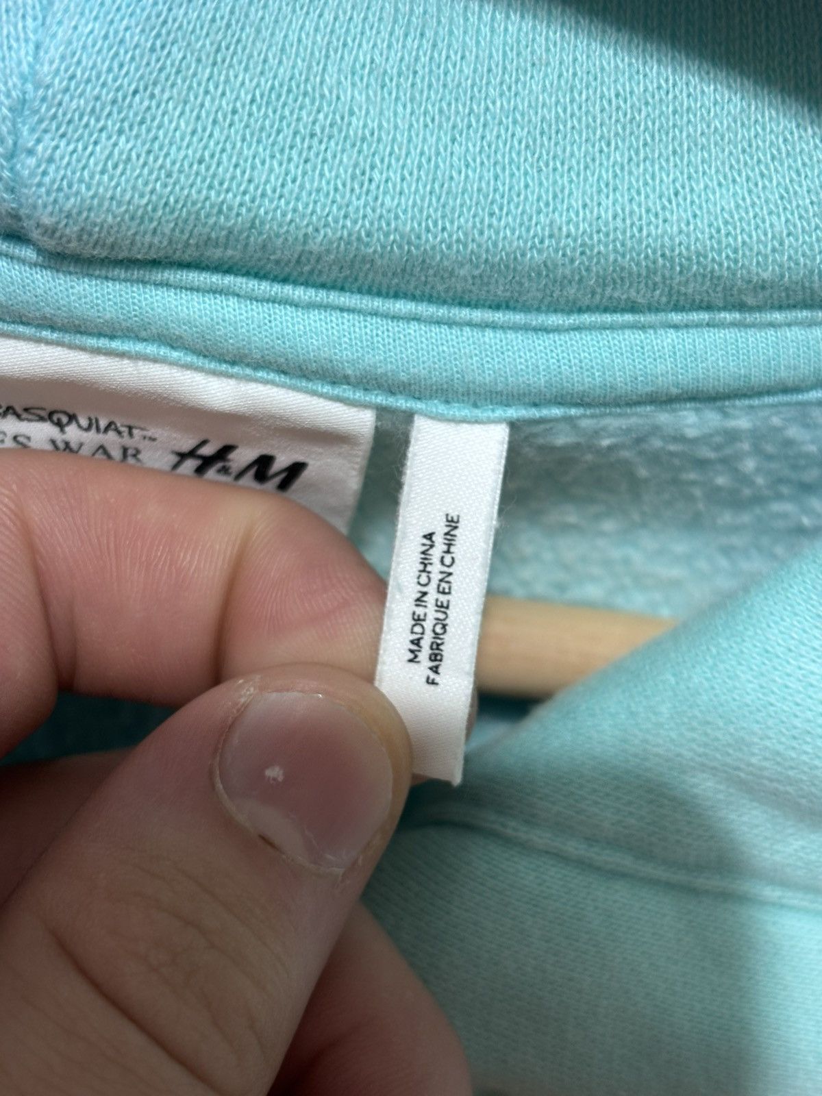 Who Decides War Who Decides War x H&M OVERSIZED FIT COTTON ZIP UP HOODIE Size US M / EU 48-50 / 2 - 5 Thumbnail