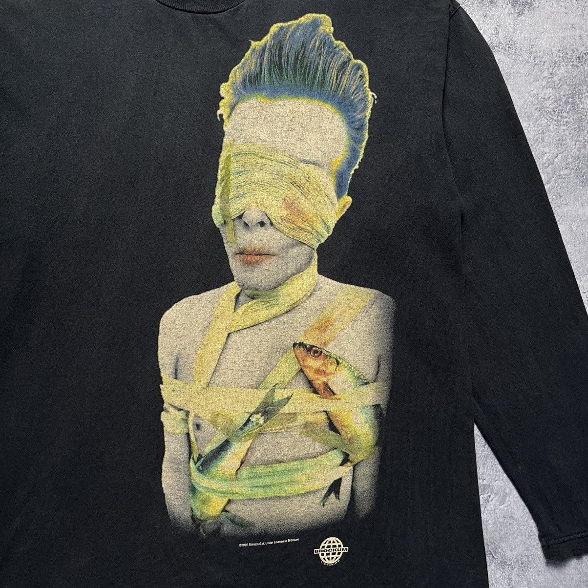 Band Tees Vintage David Bowie Outside 1995 Longsleeve Rock Band Tour Size US XL / EU 56 / 4 - 4 Thumbnail