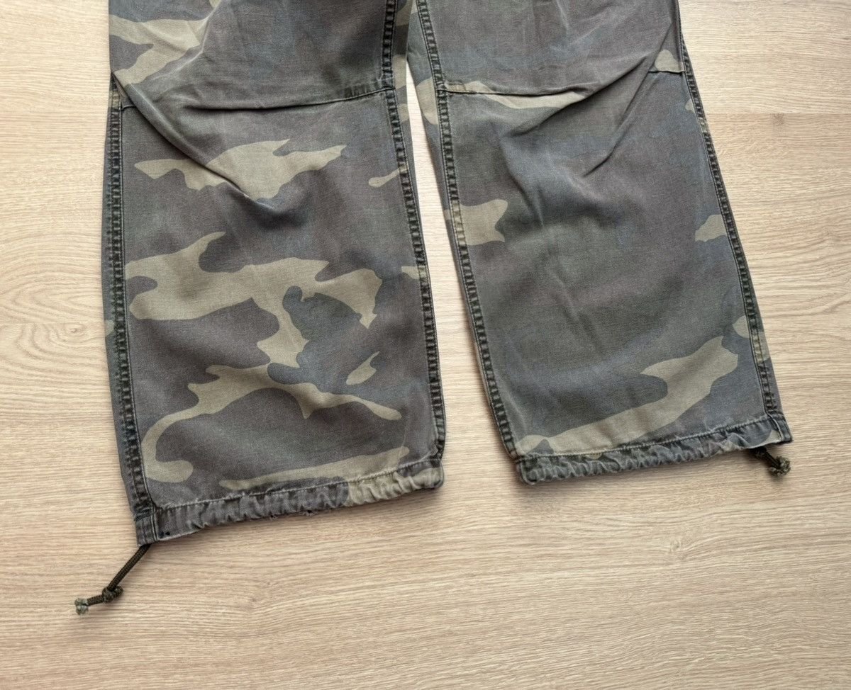 H&M Vintage 00s H&M y2k Japanese Baggy Camo Military Cargo Pants Size US 32 / EU 48 - 4 Thumbnail