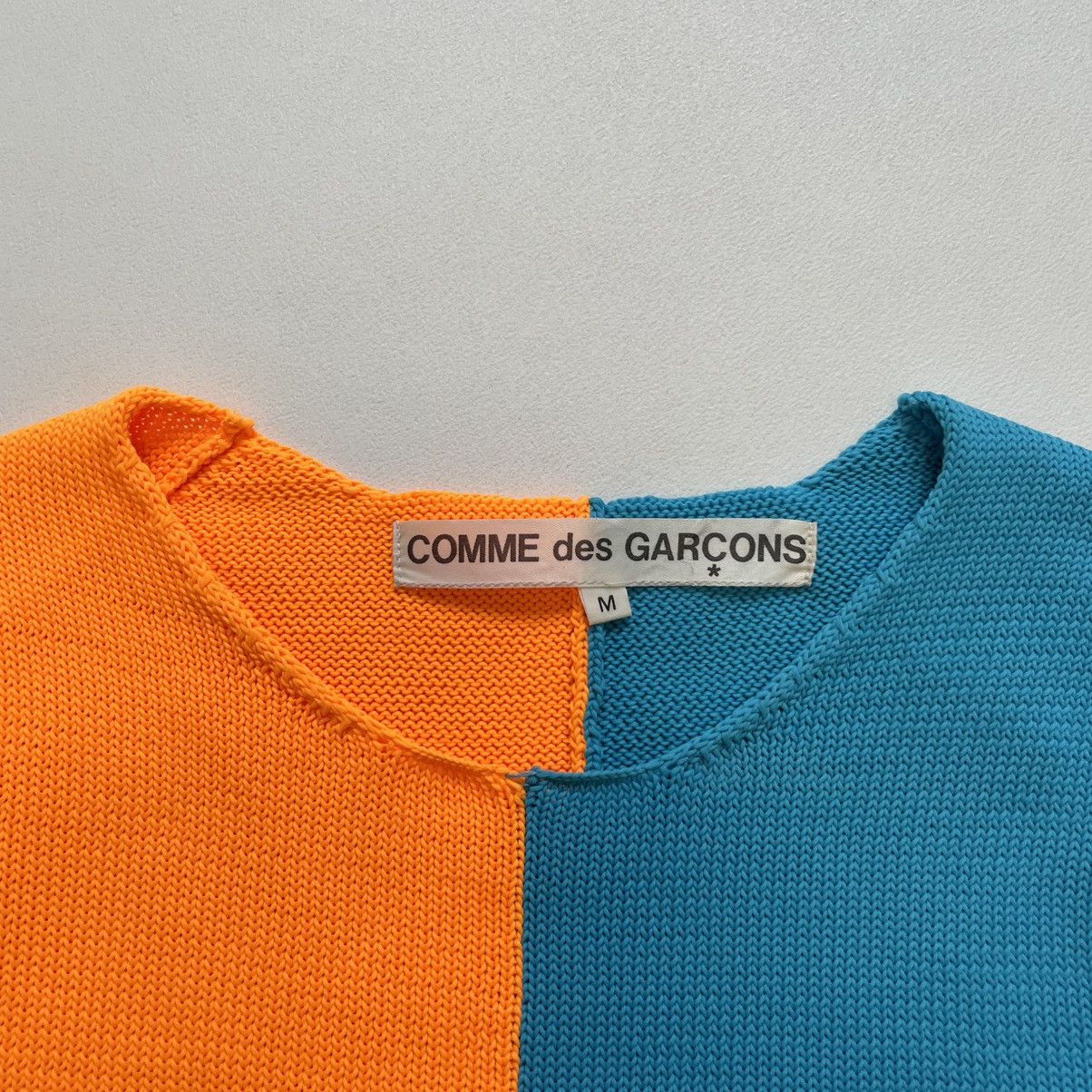 Comme des Garcons A/W 95 ‘Panelled Colour Block’ Knit Sweater Size M / US 6-8 / IT 42-44 - 5 Thumbnail