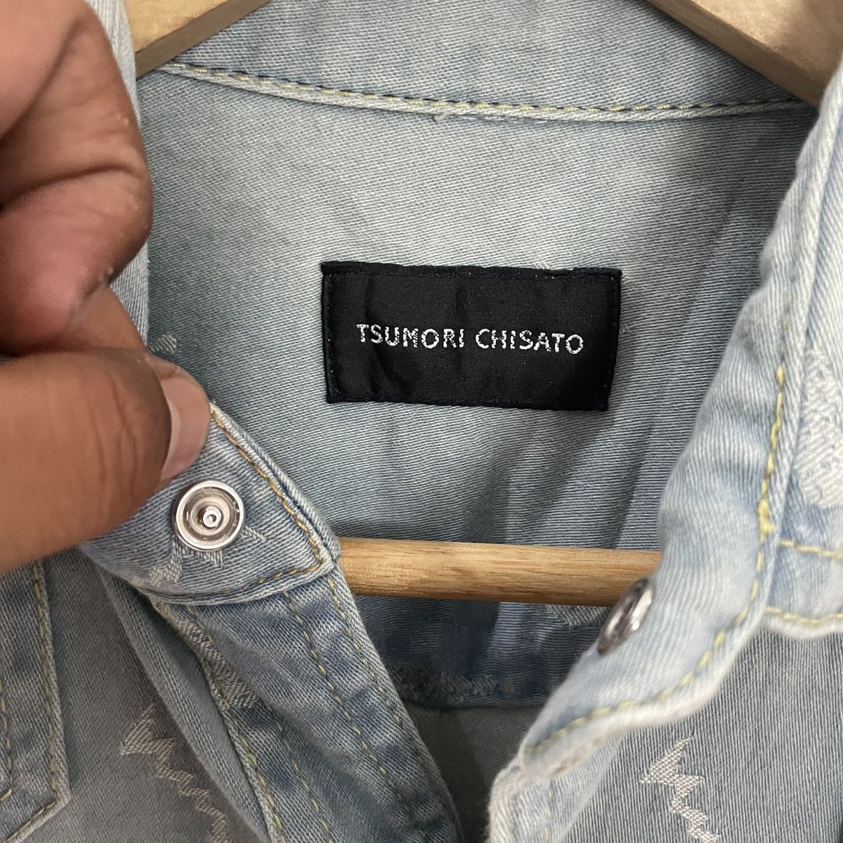 Tsumori Chisato Vintage Tsumori Chisato By Issey Miyake Denim Jacket Size US M / EU 48-50 / 2 - 5 Thumbnail