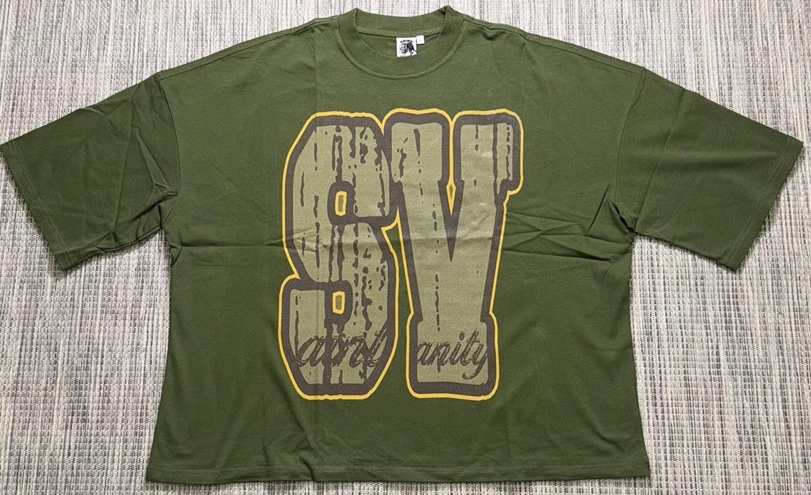 Saint Vanity Saint Vanity Green SV Logo Tee Size US L / EU 52-54 / 3 - 1 Thumbnail