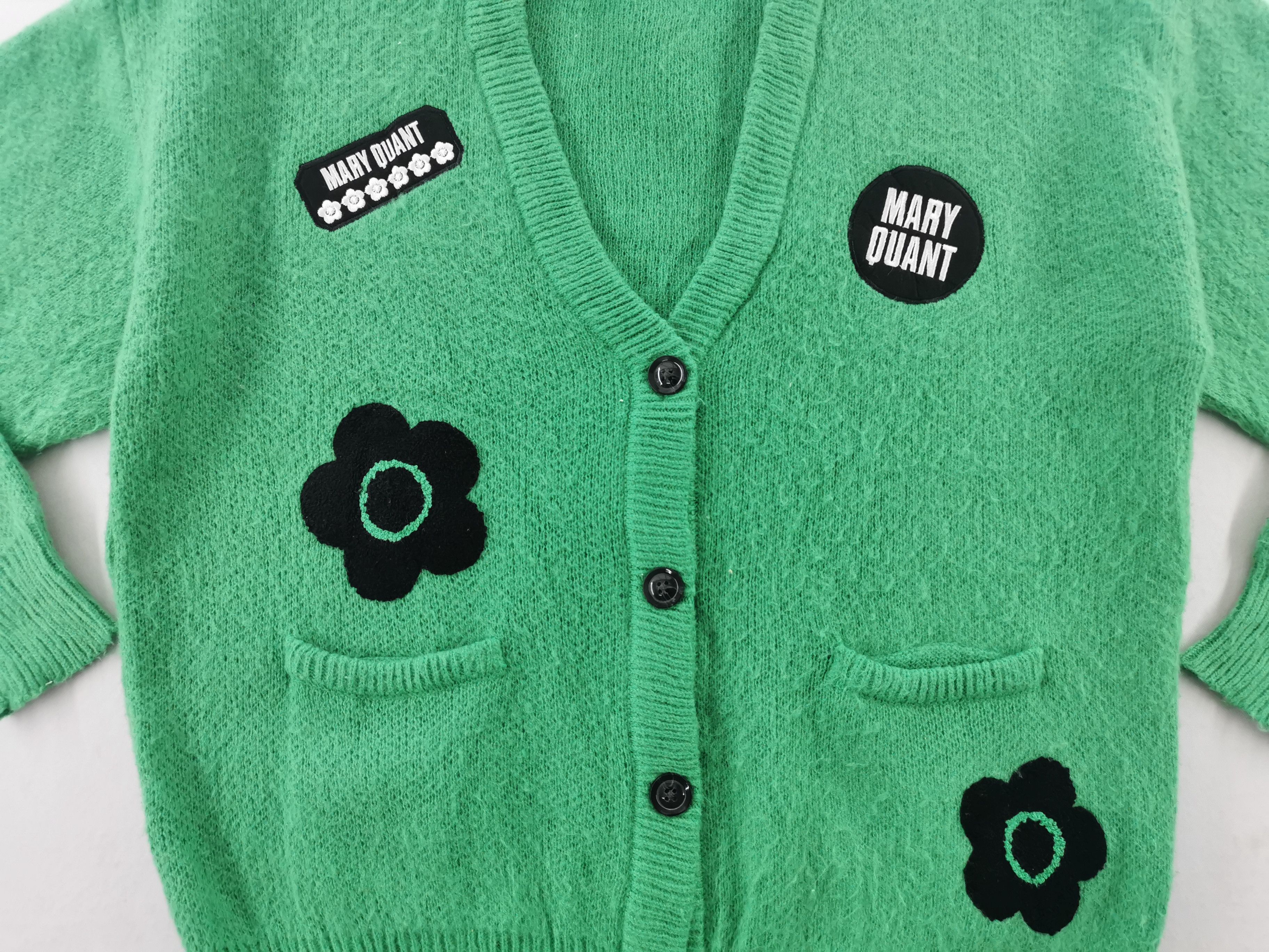 Japanese Brand Mary Quant Publux Cardigan Sweater Womens Size M Size M / US 6-8 / IT 42-44 - 4 Thumbnail