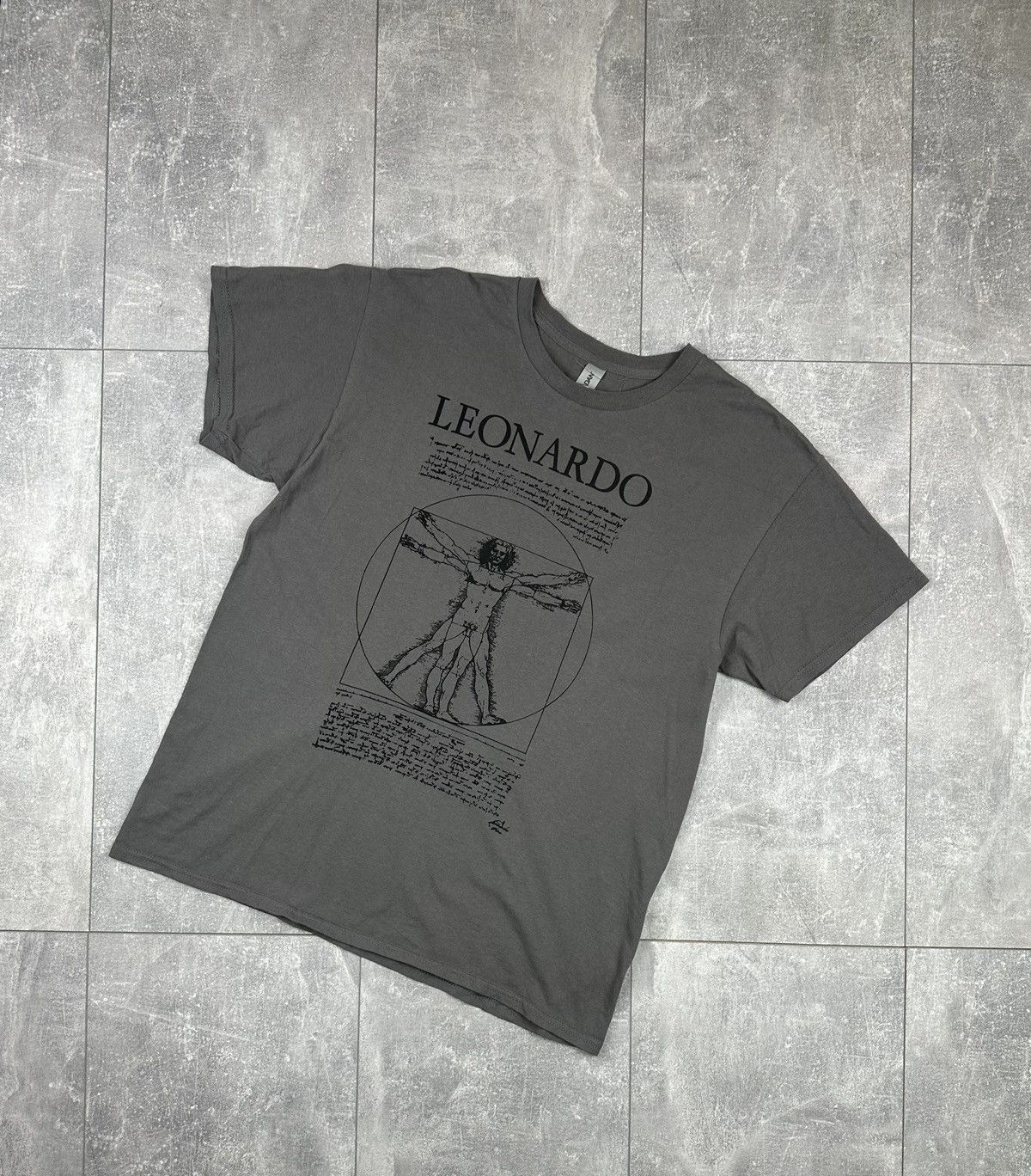 Arts & Science Leonardo Da Vinci Graphic Print Art T-Shit Size US L / EU 52-54 / 3 - 1 Thumbnail