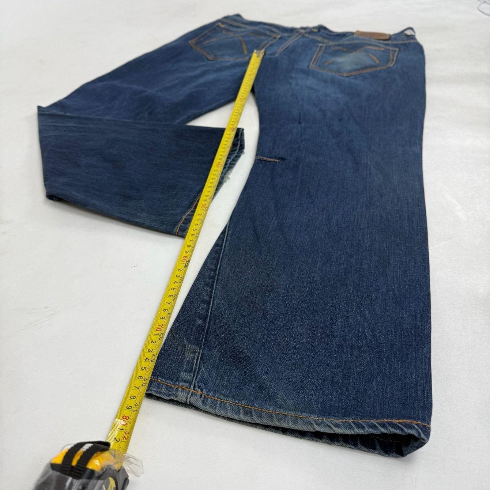 Japanese Brand × Le Grande Bleu (L.G.B.) × Vintage Vintage y2k faded skater archive baggy wide leg rare jeans Size US 38 / EU 54 - 3 Thumbnail