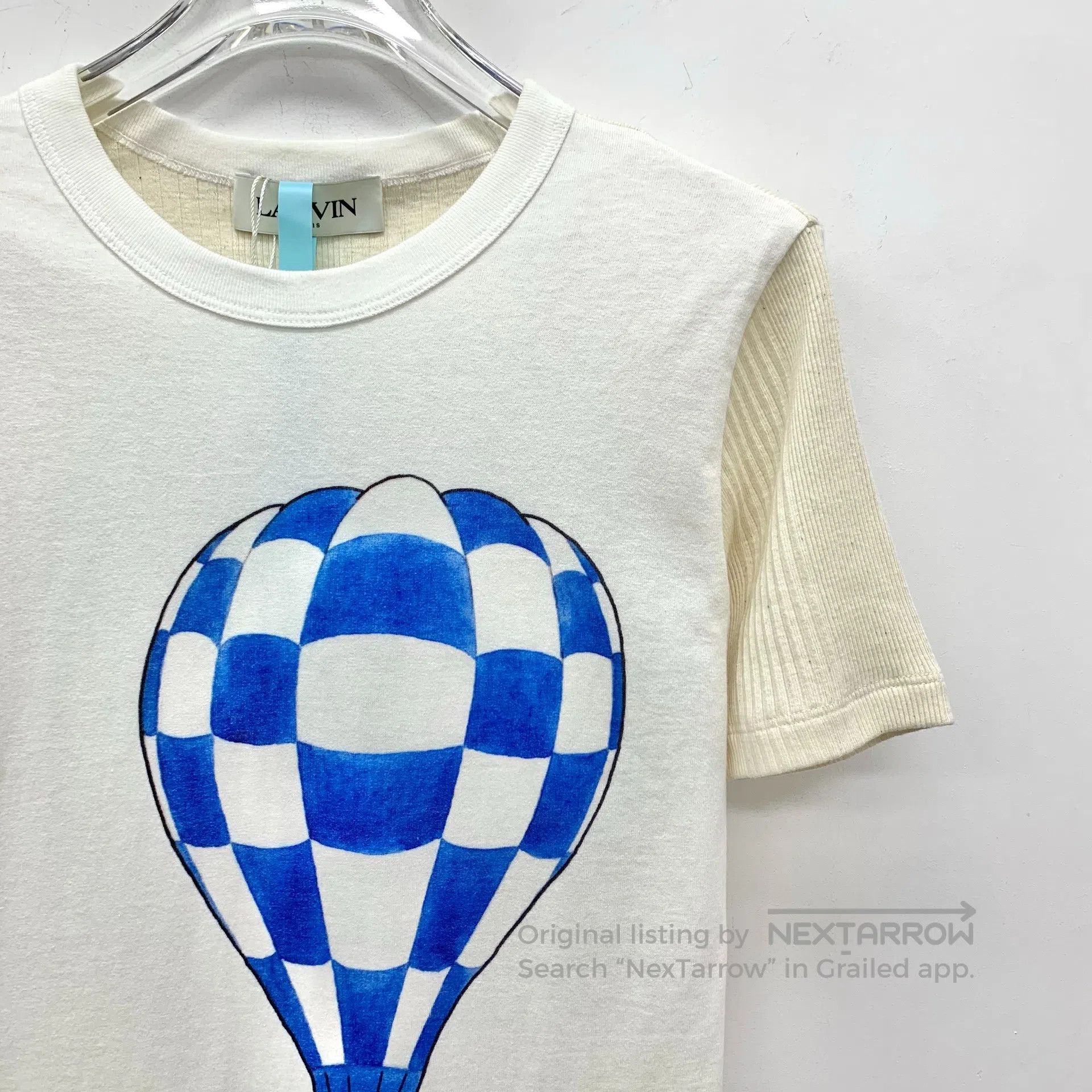 Lanvin Lanvin Color-block hot air balloon print cotton round-neck Size US XS / EU 42 / 0 - 3 Thumbnail