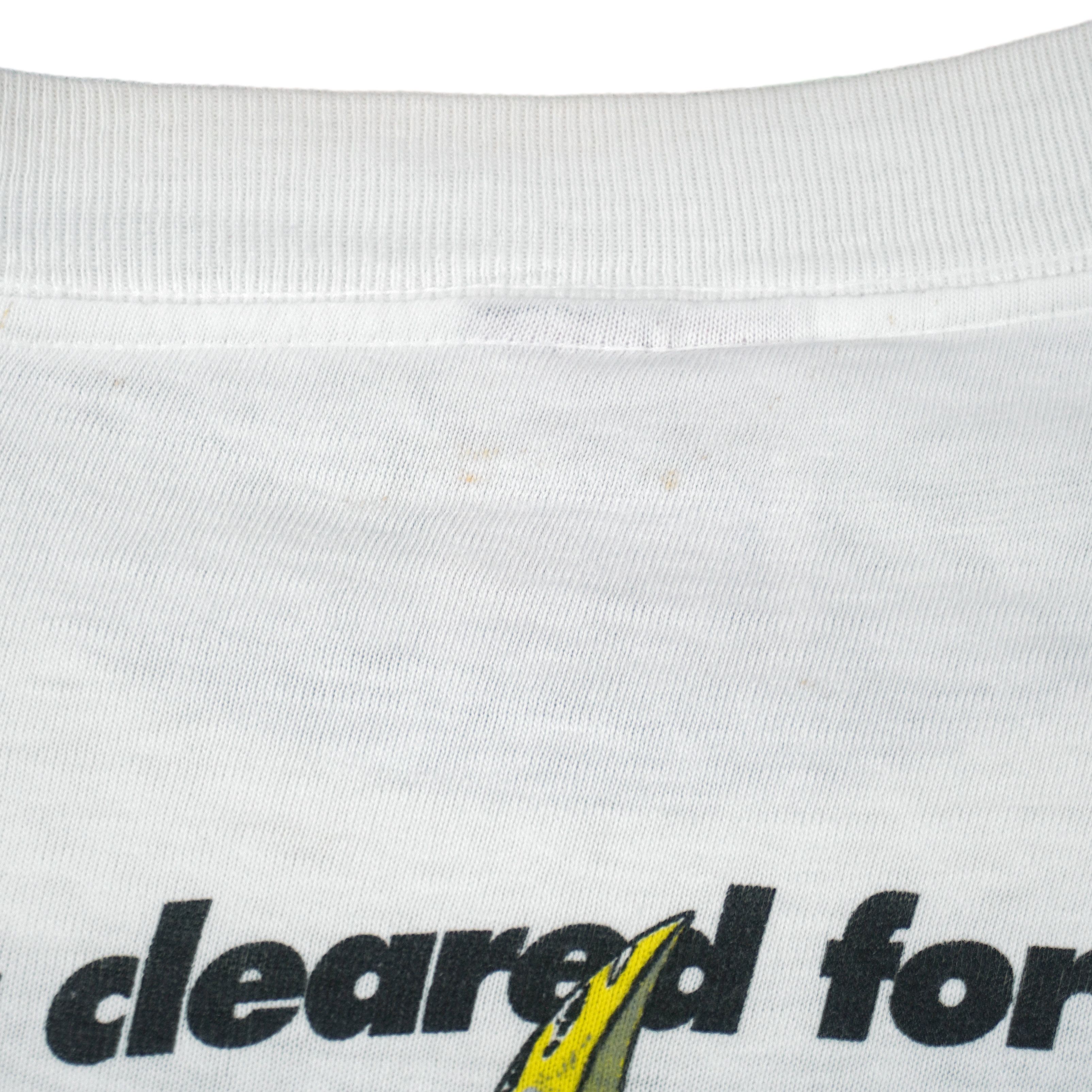 Vintage Air Force Motocross Flight Cleared for Landing T-Shirt 1990s Size US XL / EU 56 / 4 - 4 Thumbnail