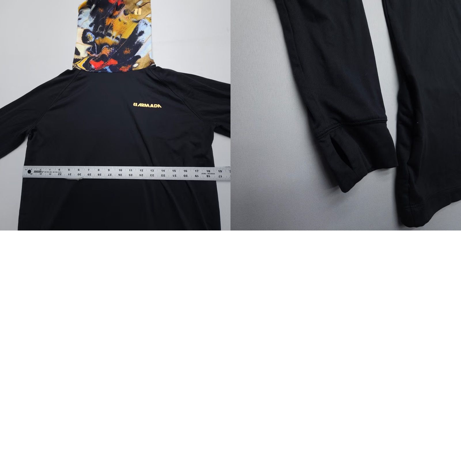 Layer 8 Armada Shirt Womens Medium Skiing Funnel Neck Long Sleeve Black Hideout Size M / US 6-8 / IT 42-44 - 8 Thumbnail