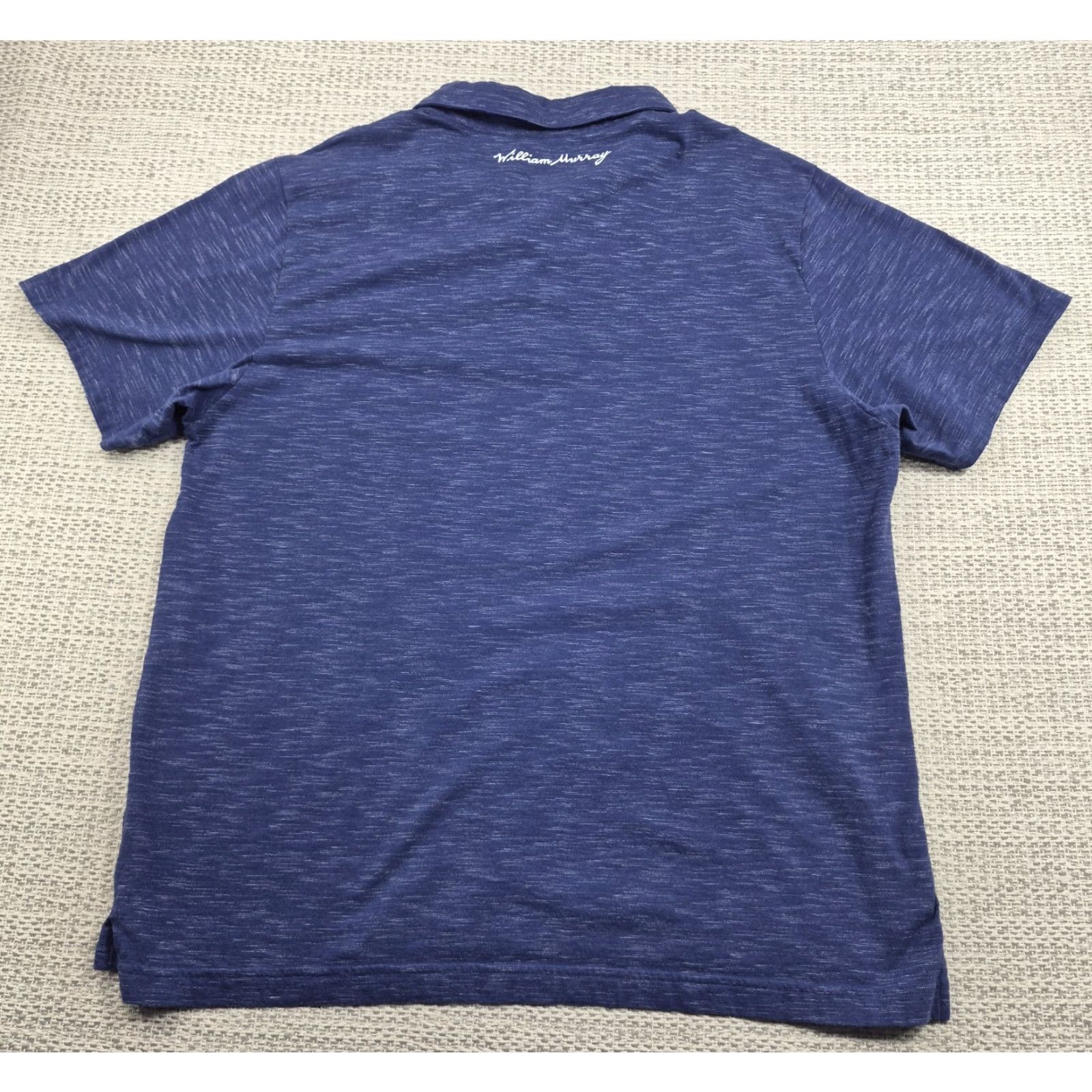 Vintage William Murray Golf Polo Shirt Mens 2XL Blue Graphic Print Polo Shirts Men Regular Short Sleeve Athleisure Golf Size US XXL / EU 58 / 5 - 6 Thumbnail