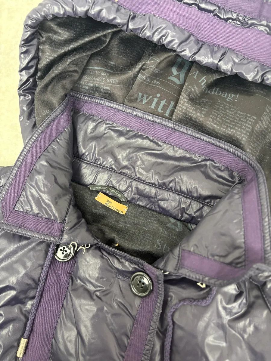 John Galliano AW2010 John Galliano Purple Cozy Double Breasted Bomber Jacket Size US S / EU 44-46 / 1 - 8 Thumbnail